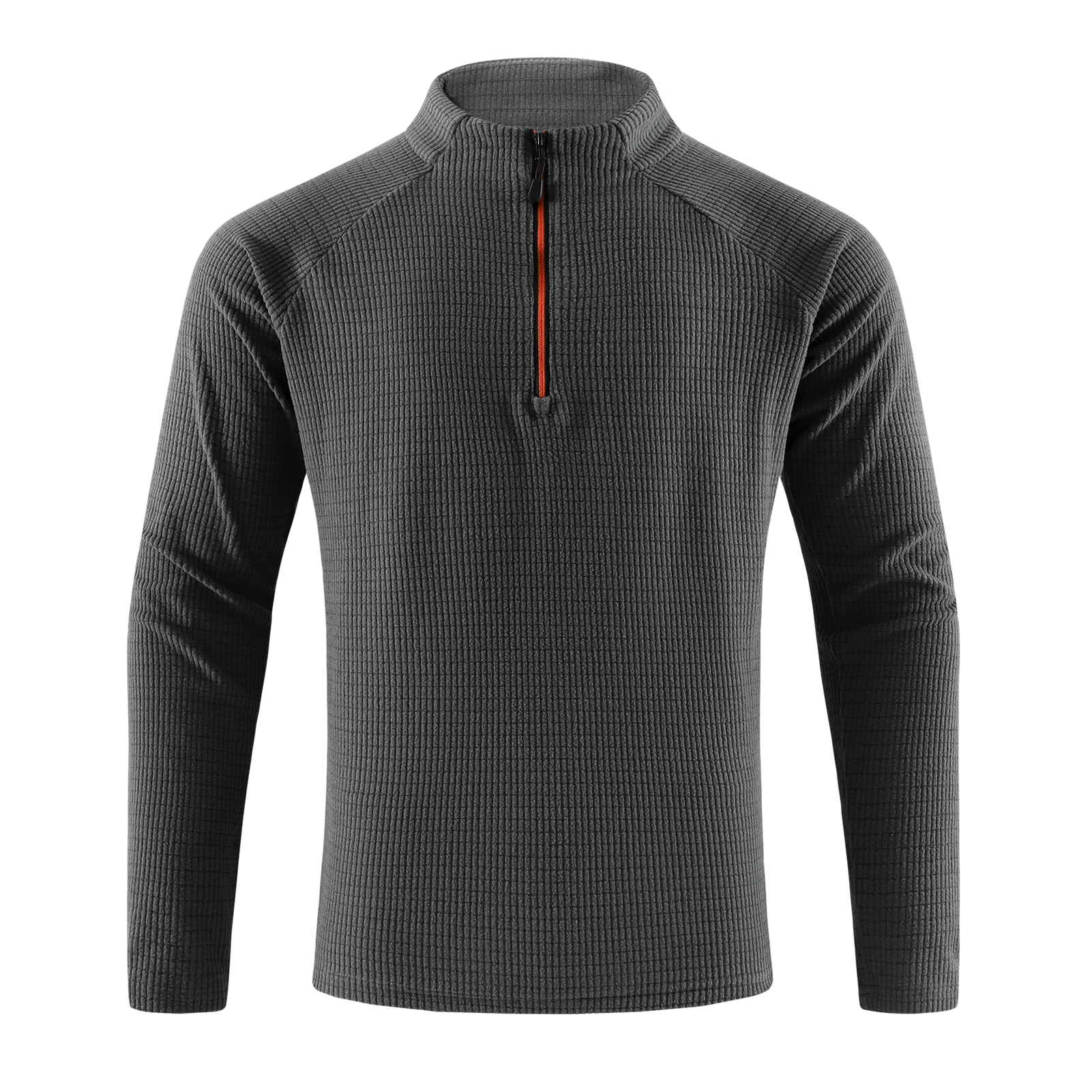 Senbwl Men's Integrated Fleece Quarter Zip Pullover-Senbwl Sports