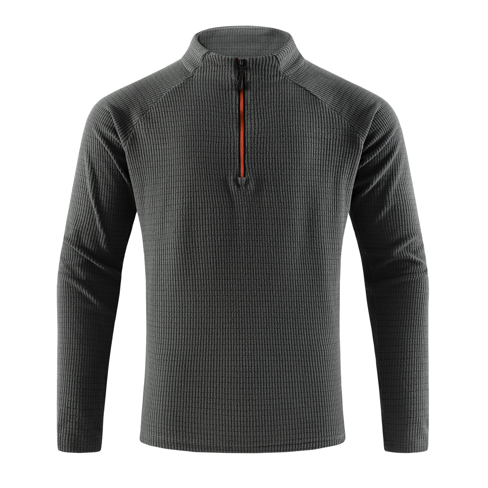 Senbwl Men's Integrated Fleece Quarter Zip Pullover-Senbwl Sports