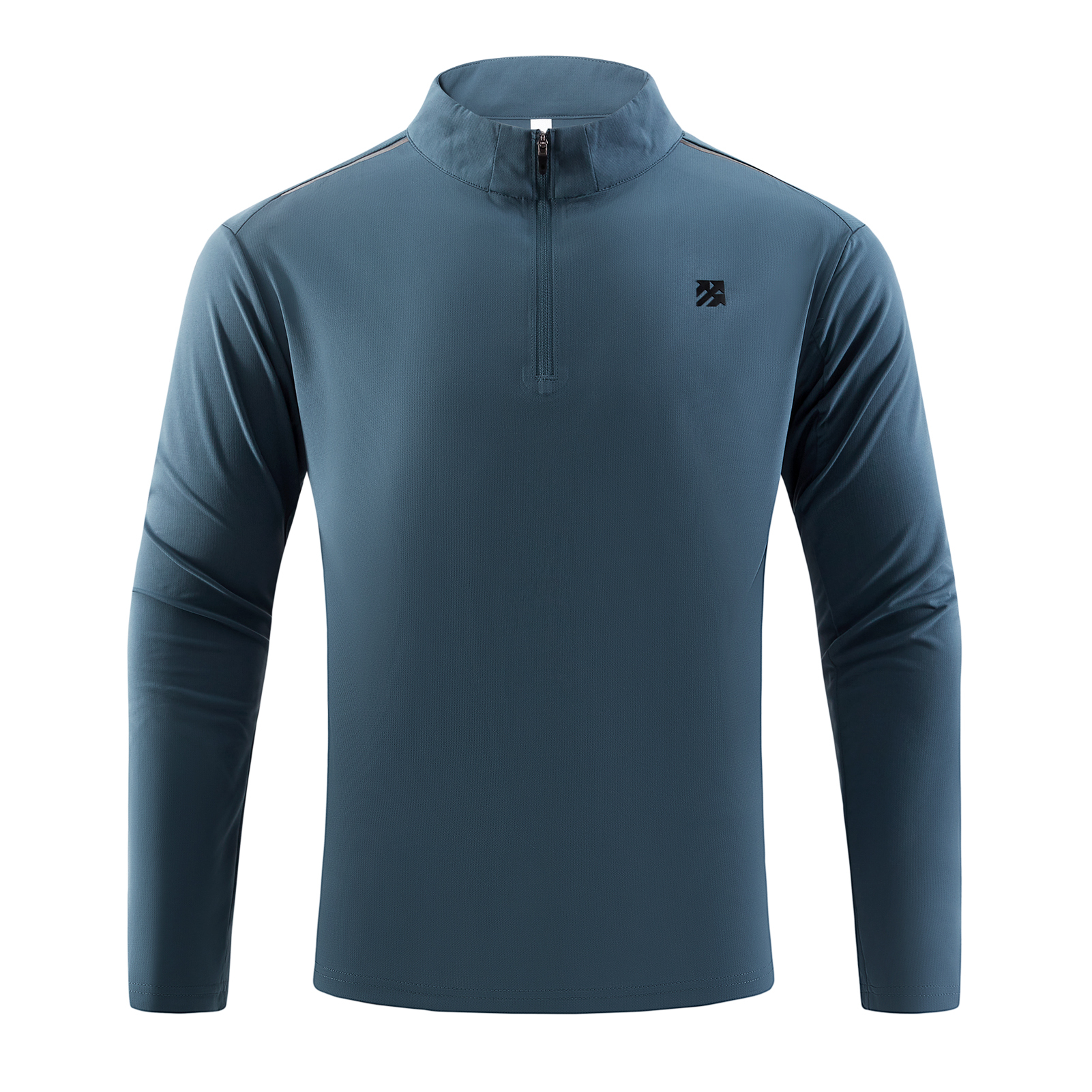 Senbwl Men's None-Spandex Stretch Quarter Zip Sports Pullover-Senbwl Sports