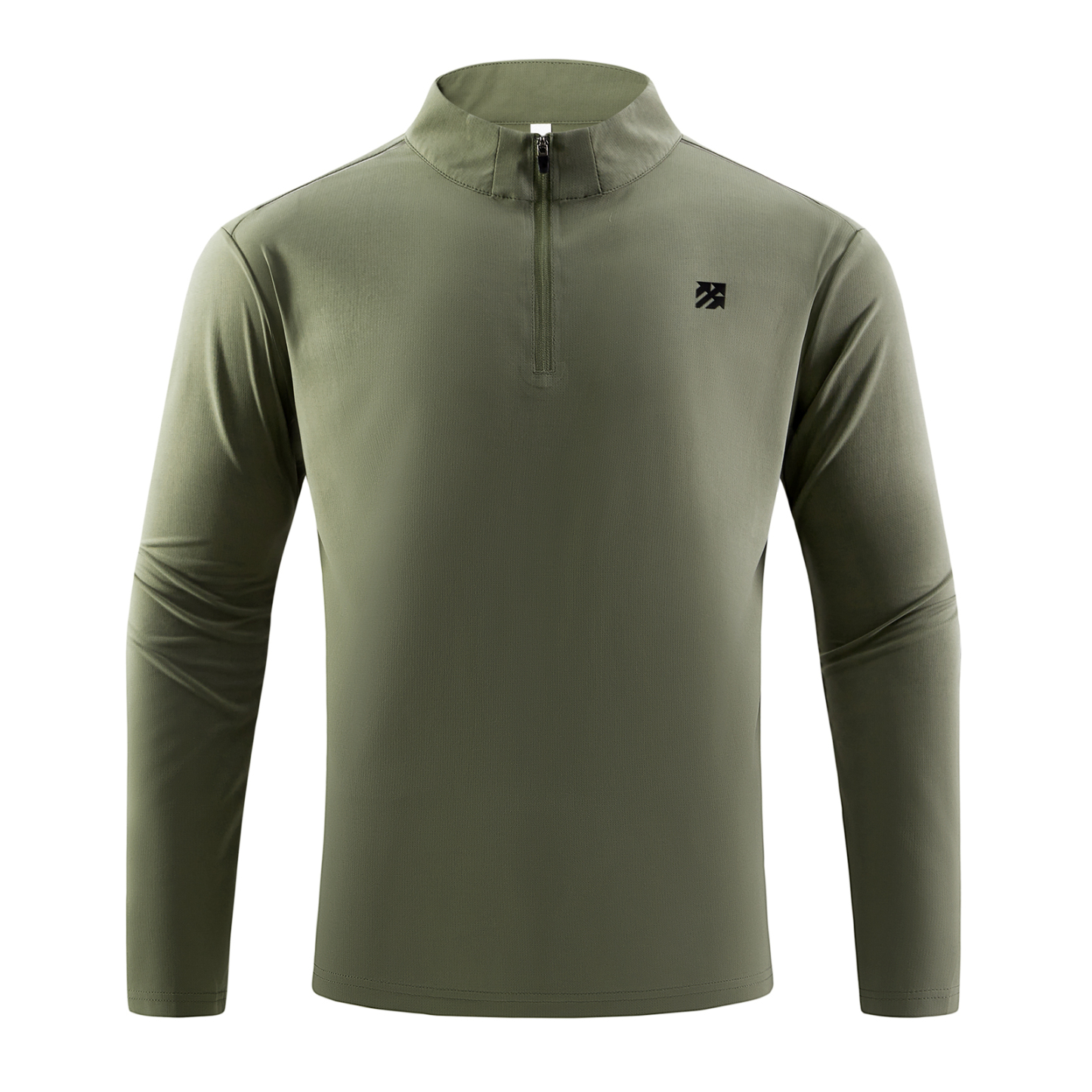 Senbwl Men's None-Spandex Stretch Quarter Zip Sports Pullover-Senbwl Sports