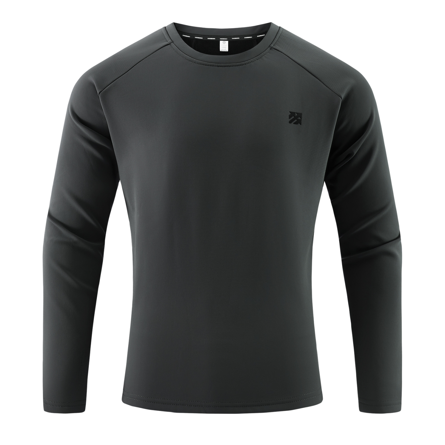 Senbwl Winter Men's High Stretch Crewneck Sweatshirt Fleece Inside-Senbwl Sports