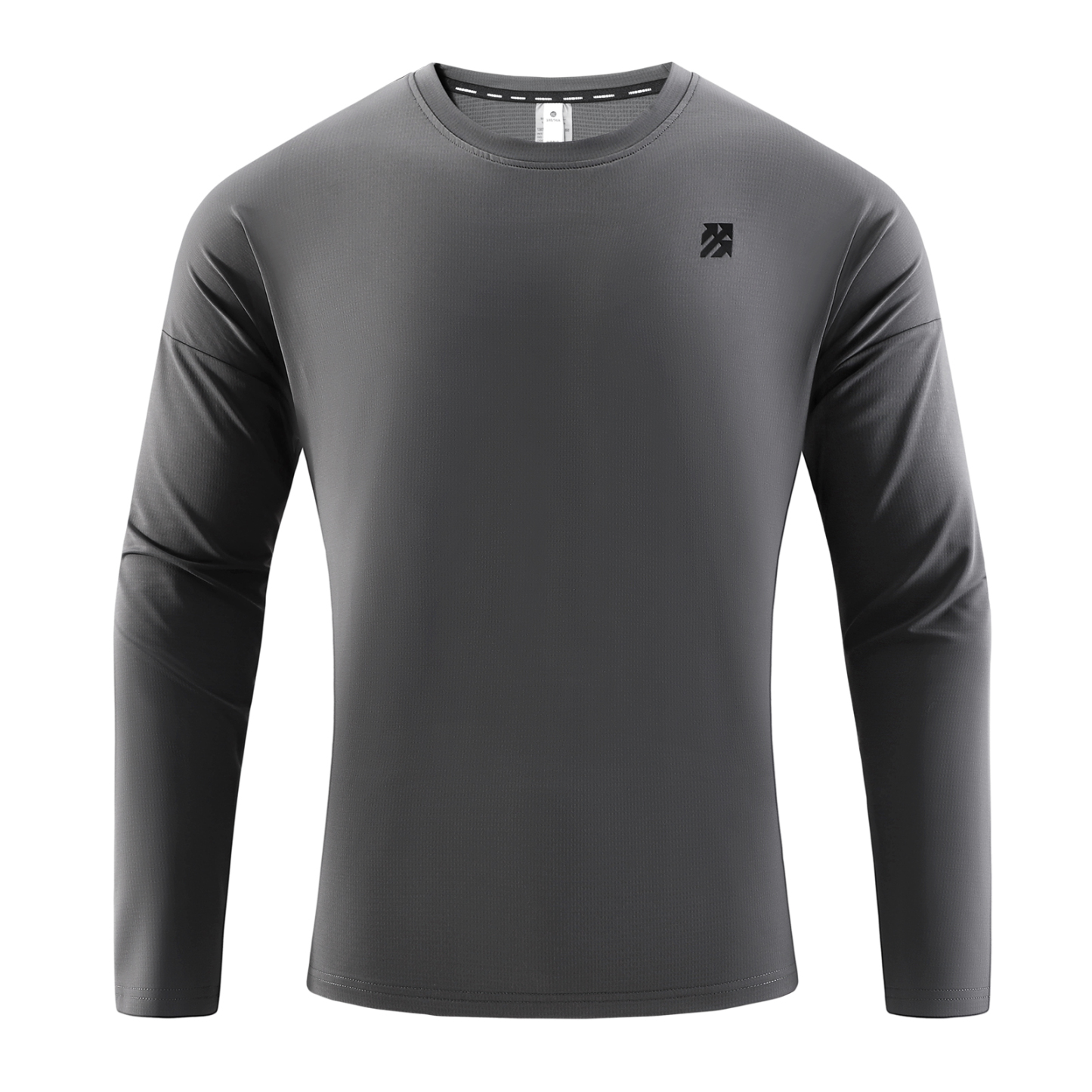 Senbwl Men's Long Sleeve T-Shirt Grid Fleece-Senbwl Sports