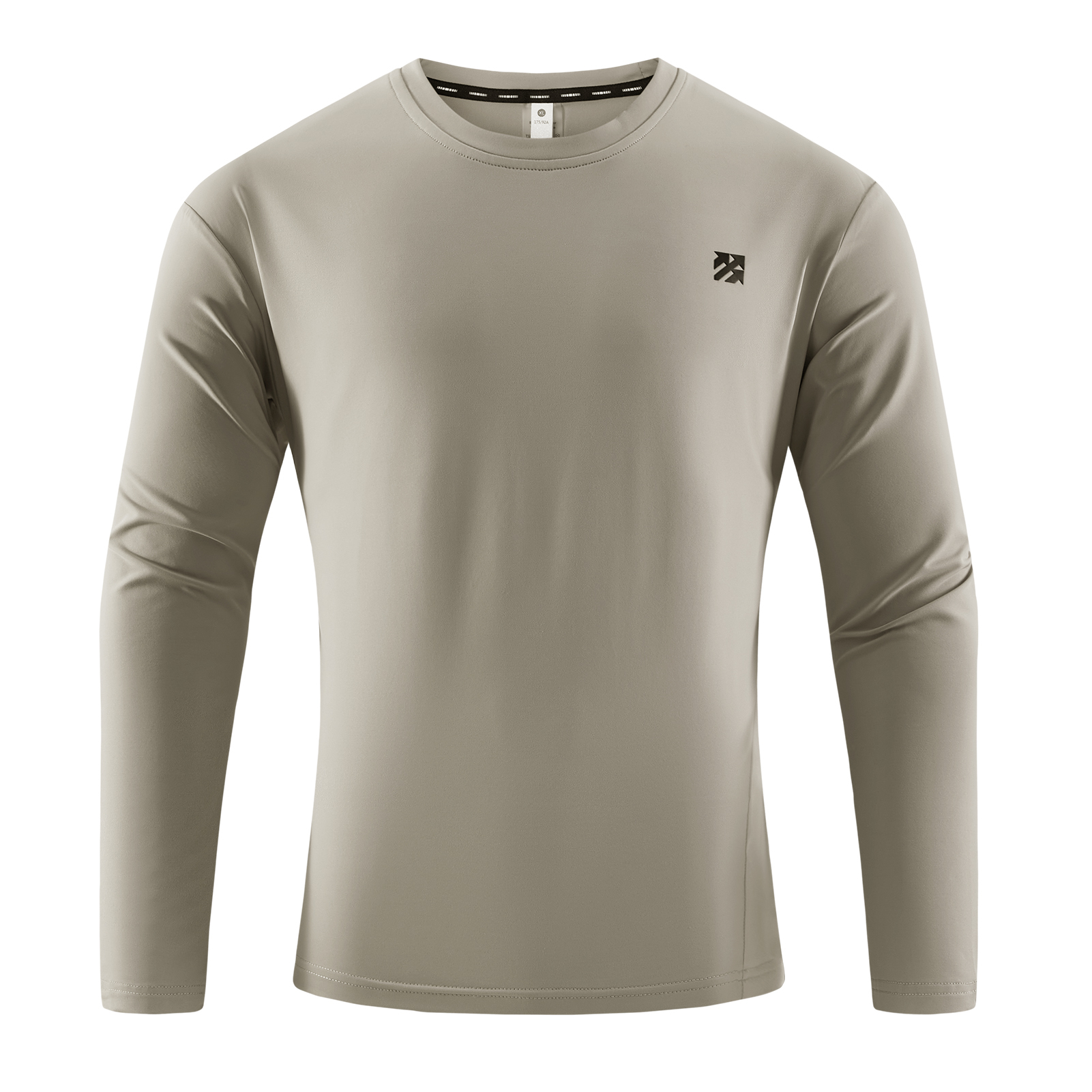 Senbwl Men's Brushed Long Sleeve T-shirt-Senbwl Sports