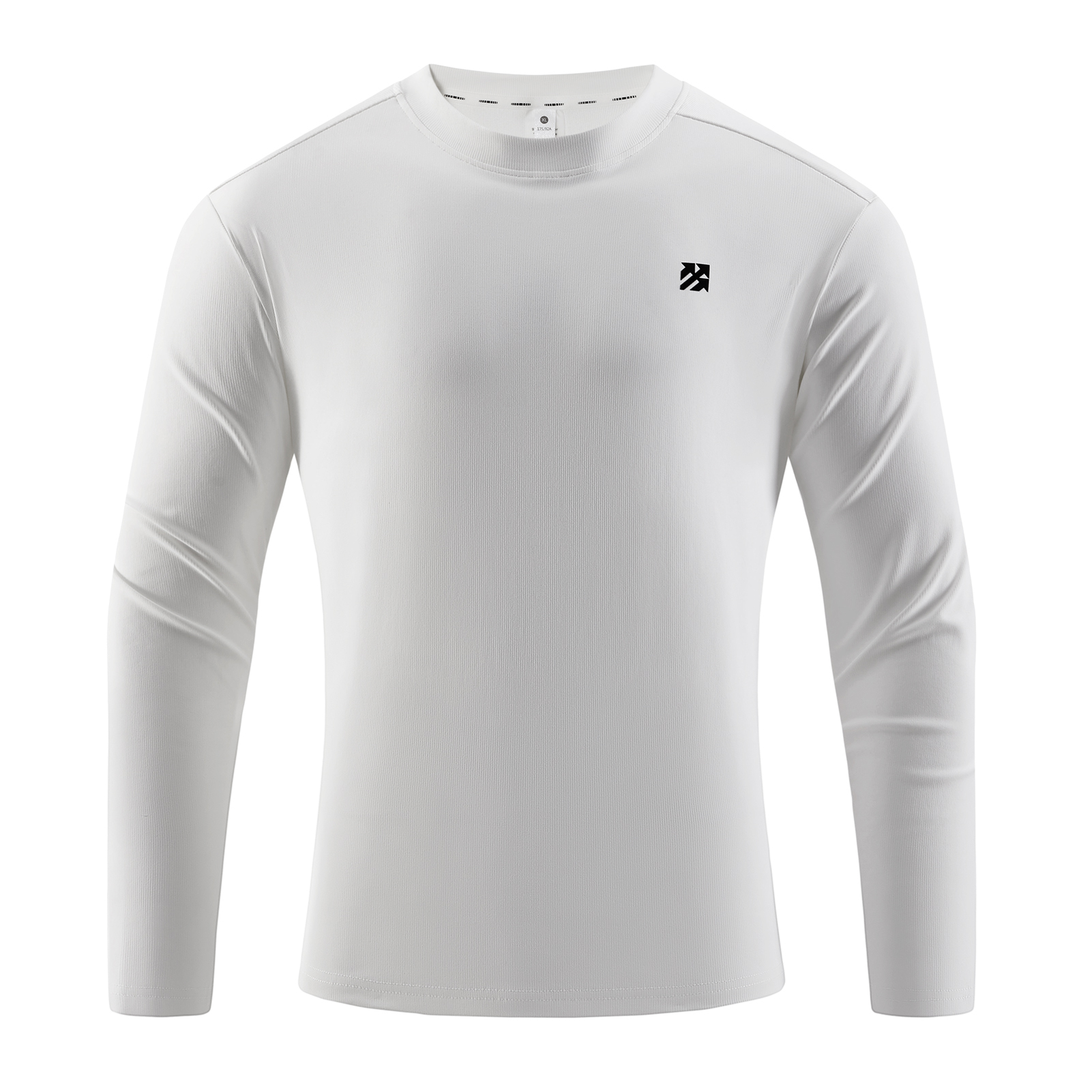 Senbwl Men's Ribbed Moisture-Wicking Long Sleeve T-Shirt -Senbwl Sports
