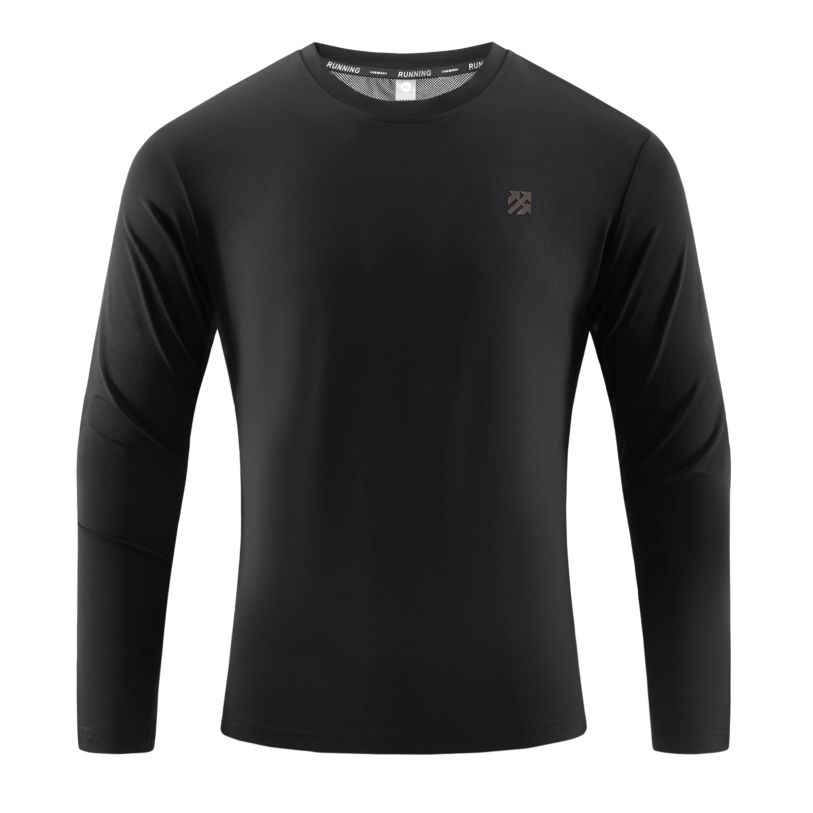 Senbwl Men's Silver-Coated Long Sleeve T-Shirt -Senbwl Sports