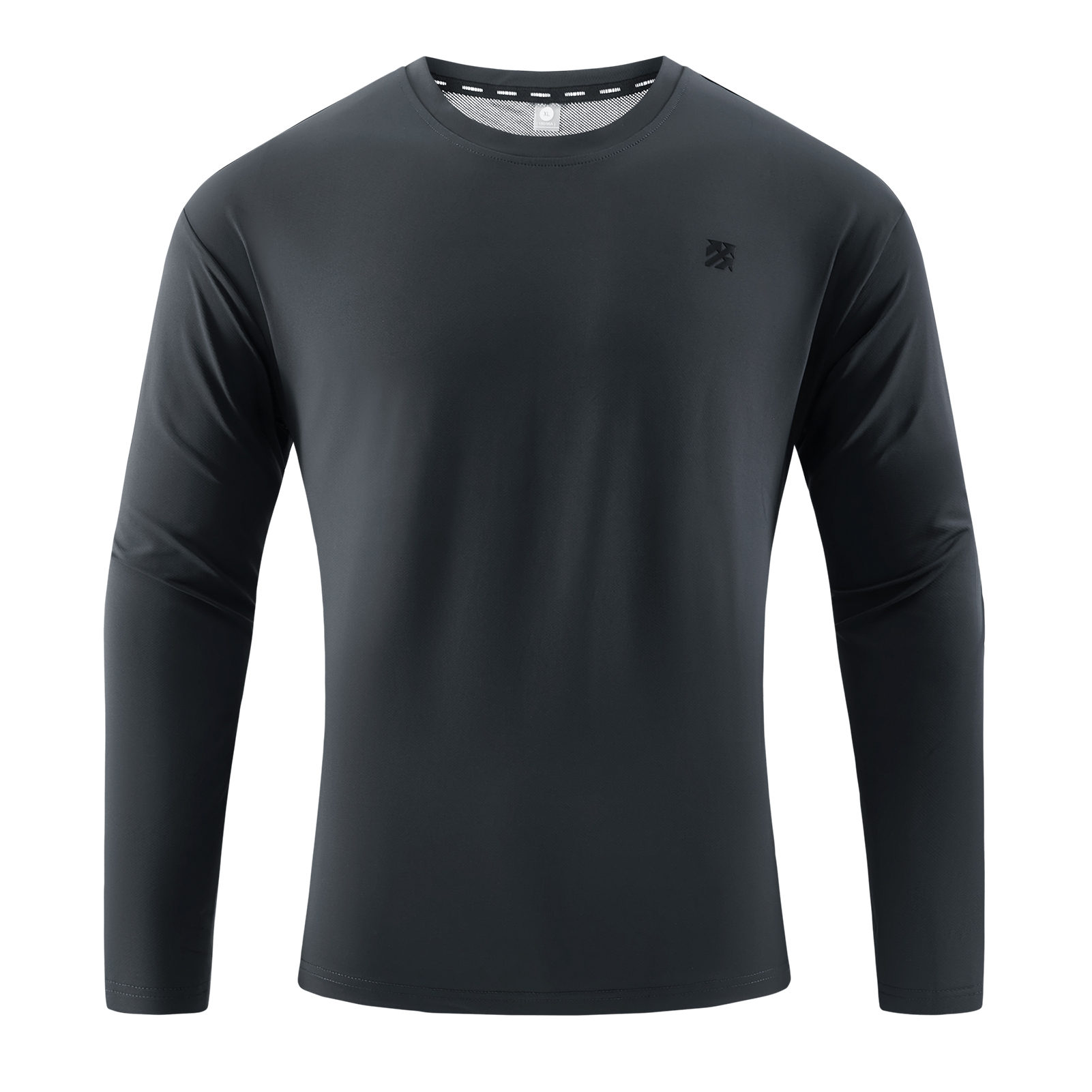 Senbwl Men's Silver-Coated Long Sleeve T-Shirt -Senbwl Sports