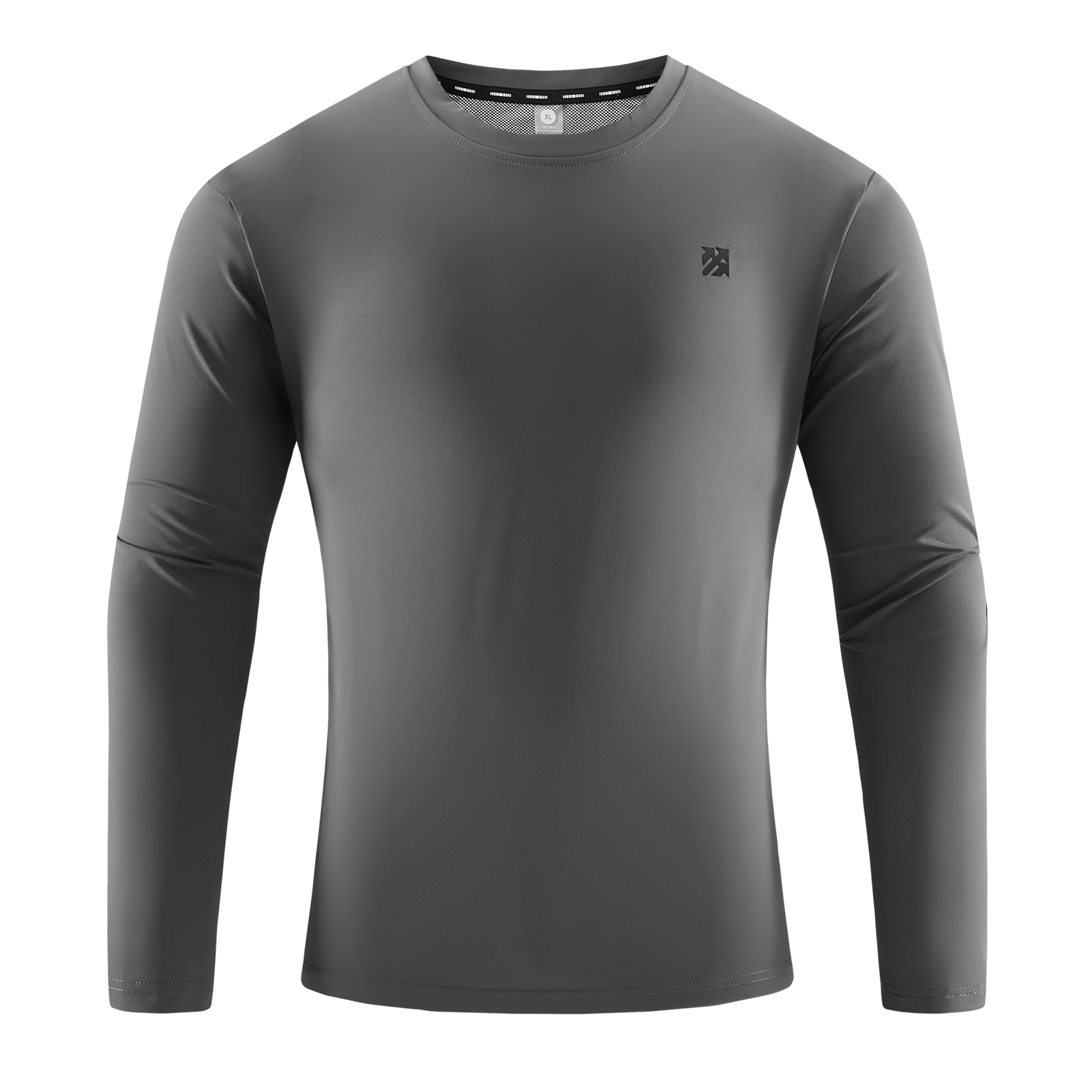 Senbwl Men's Silver-Coated Long Sleeve T-Shirt -Senbwl Sports