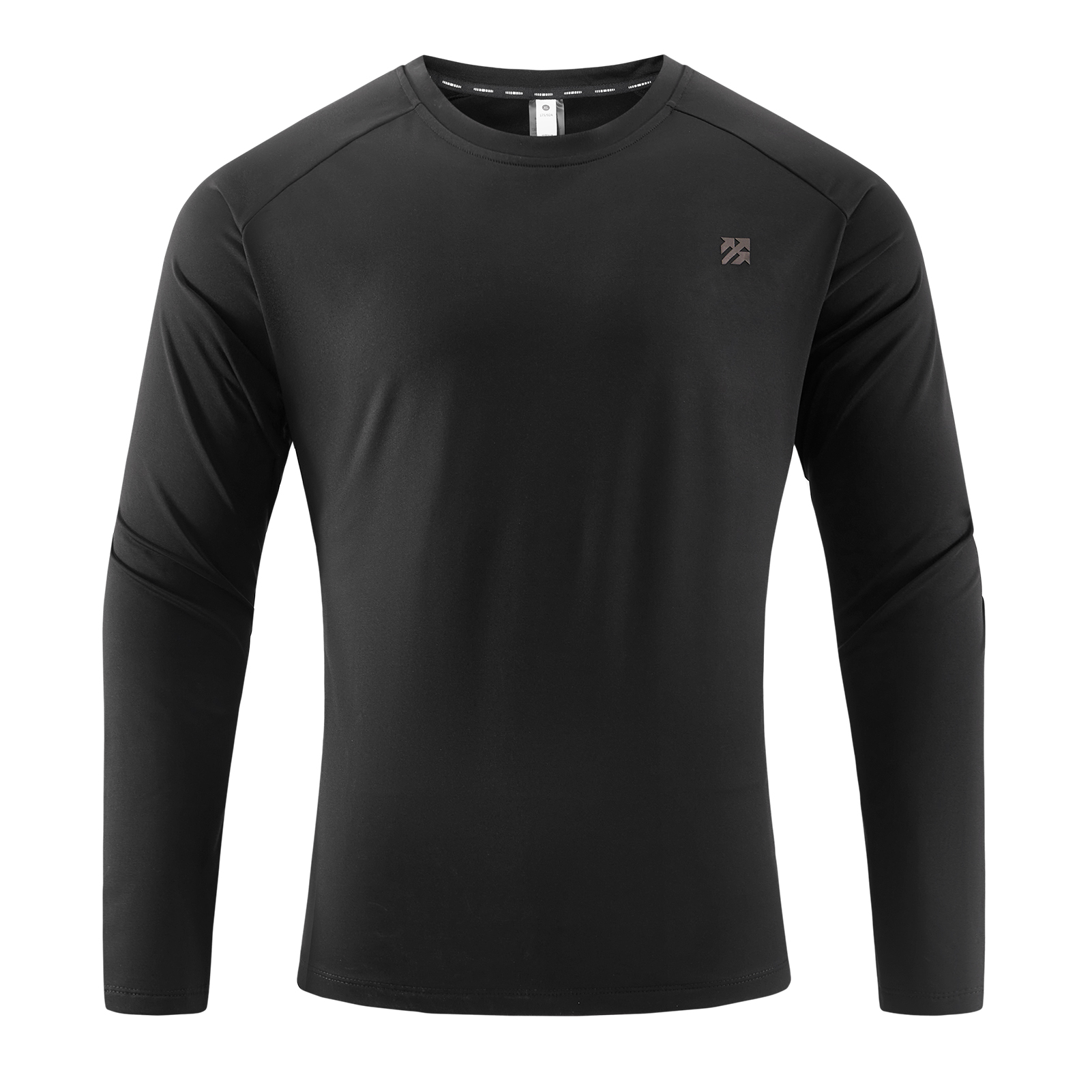 Senbwl Men's Brushed Moisture-Wicking Long Sleeve T-Shirt -Senbwl Sports