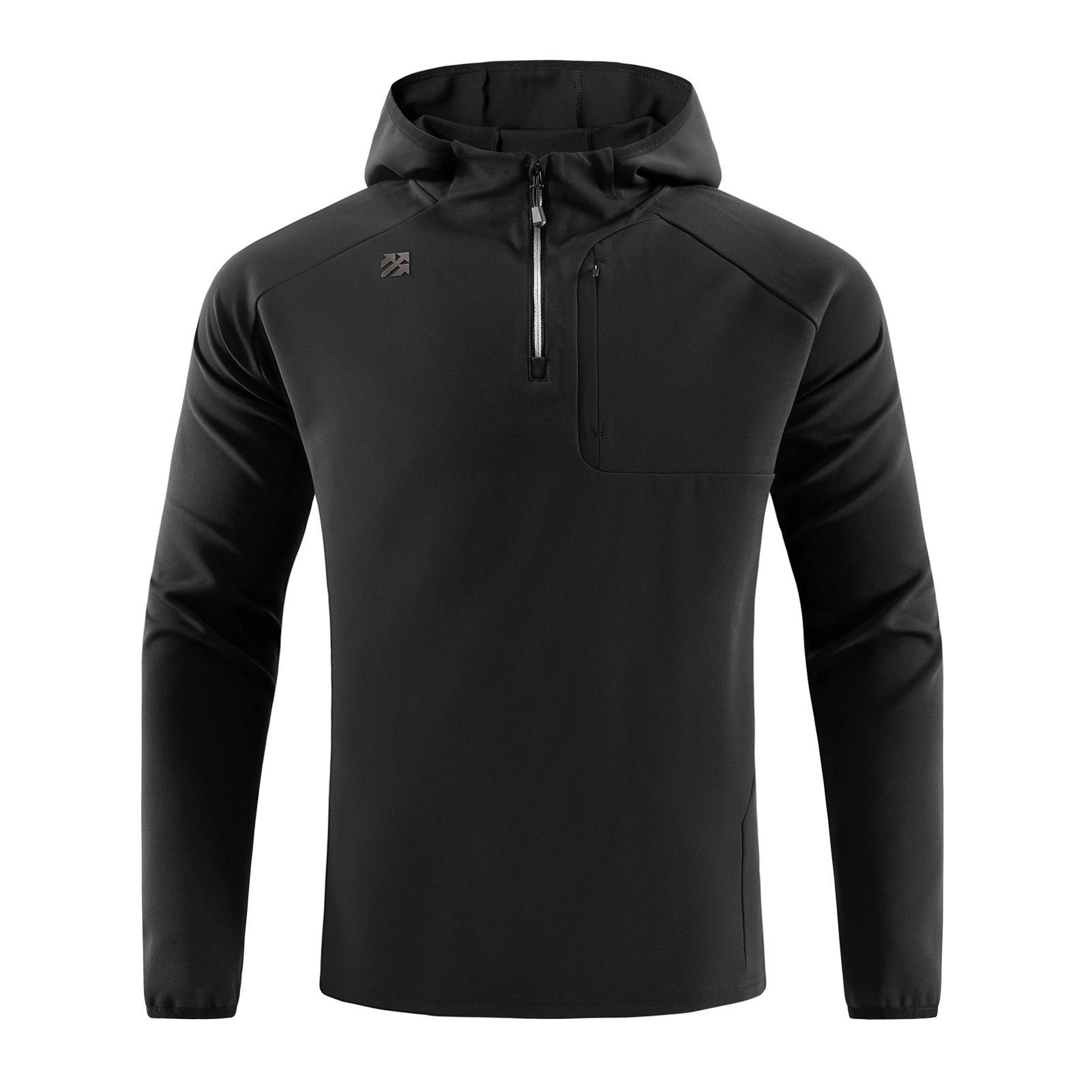 Senbwl Outdoor Hoodie Hooded Quarter Zip Sweatshirt High-Stretch Durable -Senbwl Sports
