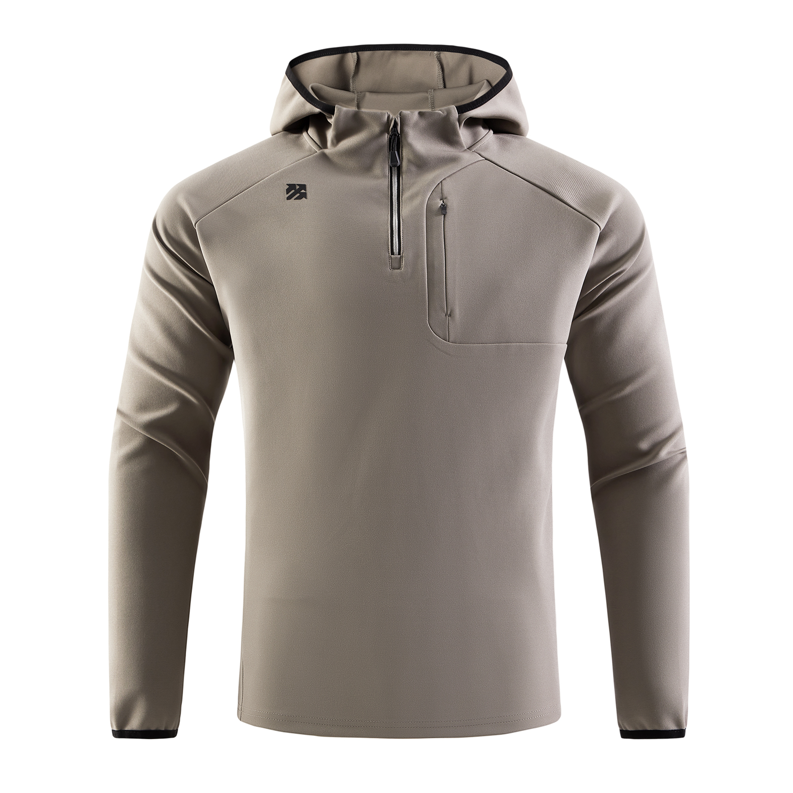 Senbwl Outdoor Hoodie Hooded Quarter Zip Sweatshirt High-Stretch Durable -Senbwl Sports