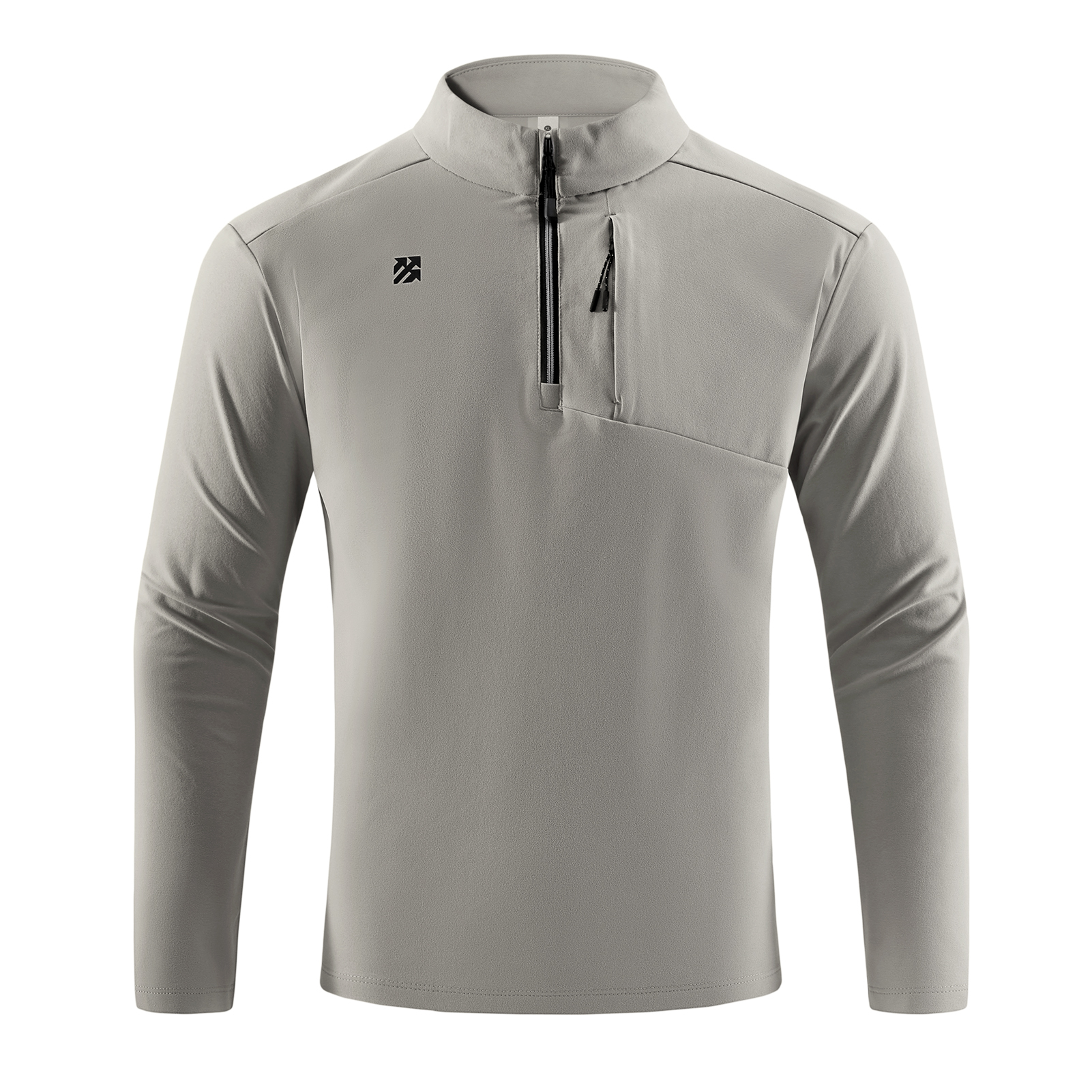 Senbwl Men's Outdoor & Sports Quarter Zip Pullover Non-Spandex Stretch Fabric -Senbwl Sports