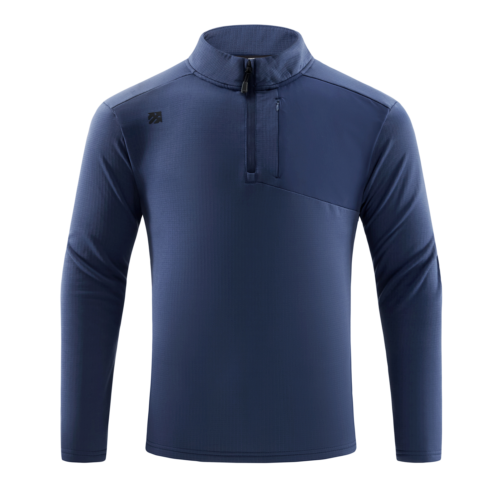 Senbwl Men's Quarter Zip Reversed Integrated Fleece Pullover -Senbwl Sports