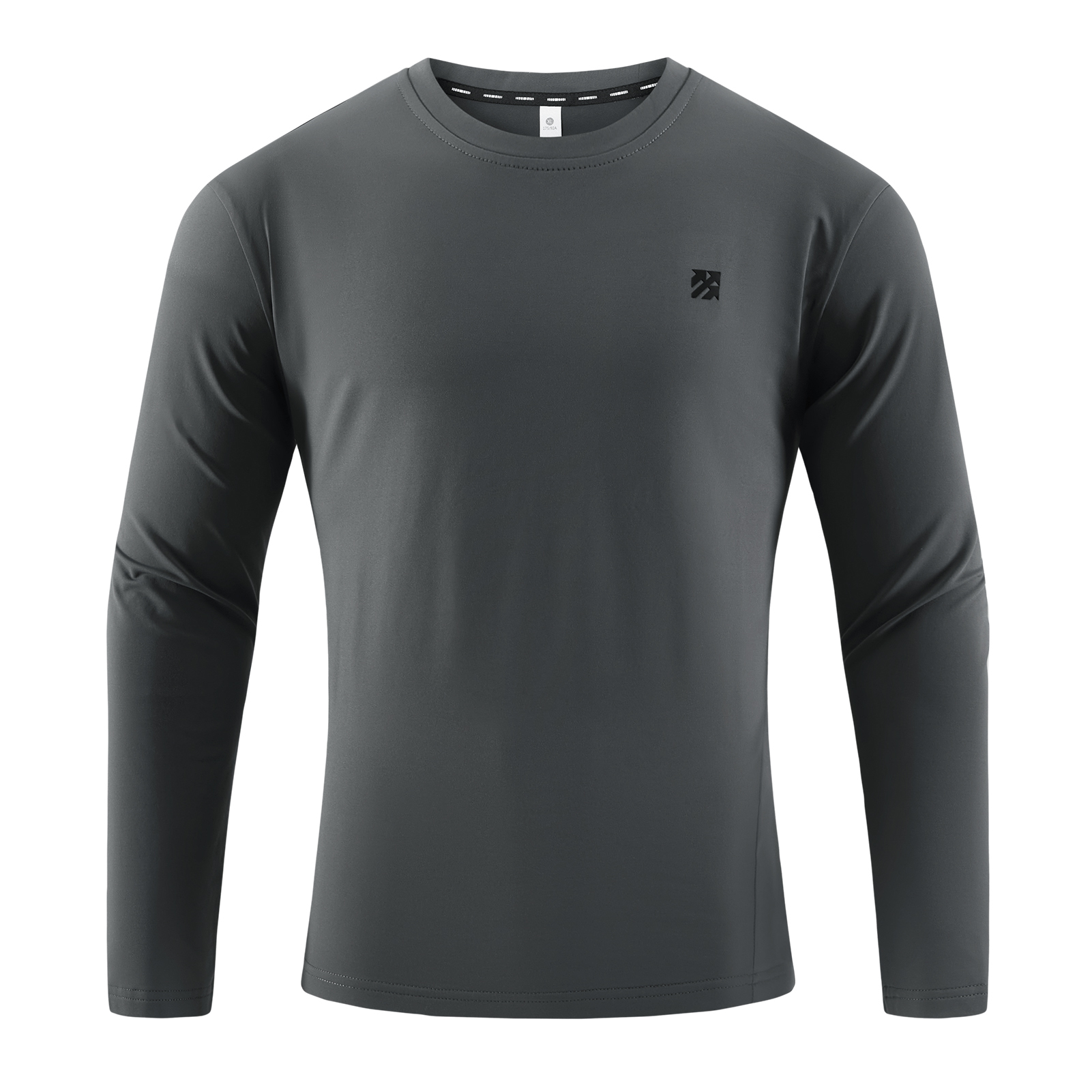 Senbwl Men's Brushed Long Sleeve T-shirt-Senbwl Sports