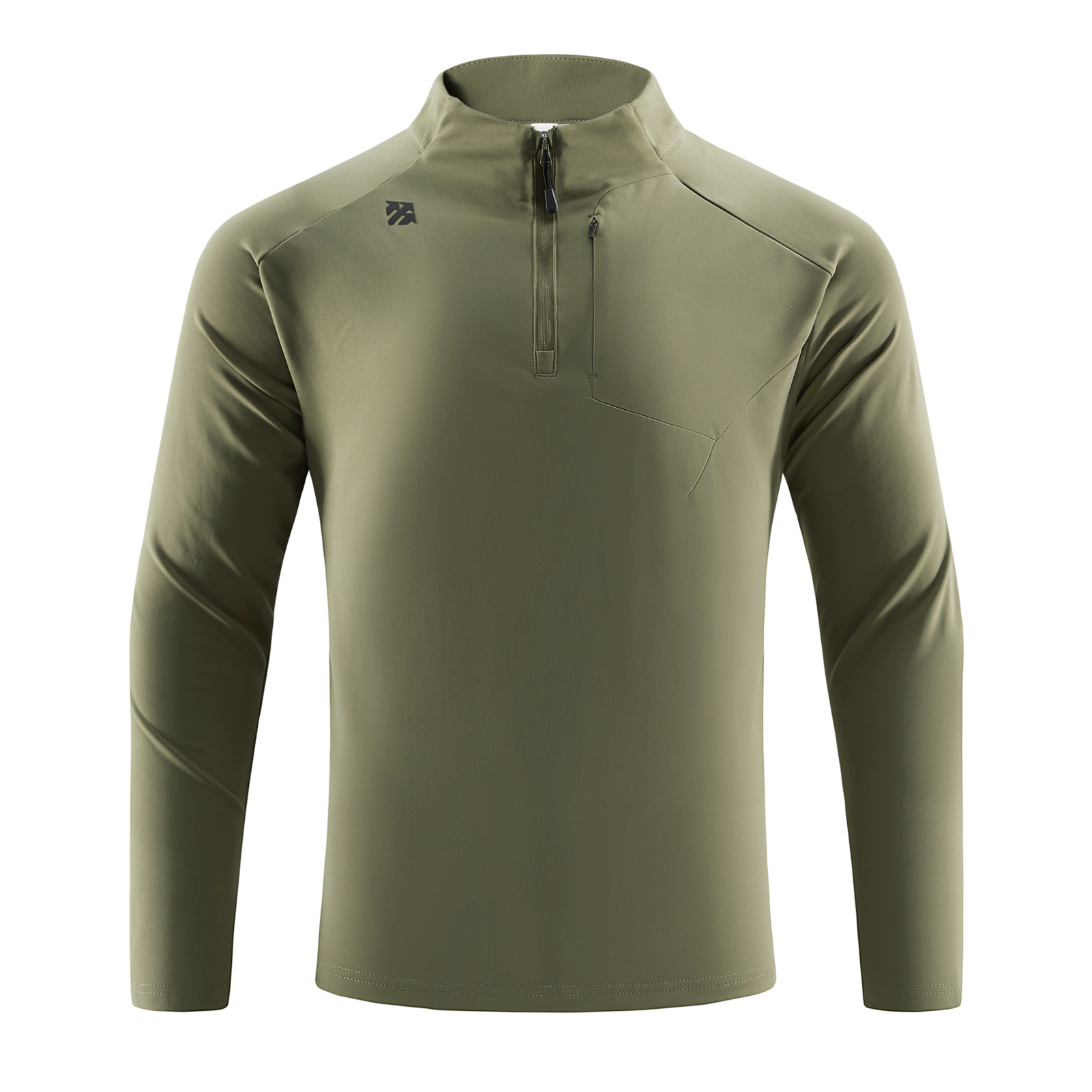 Senbwl Men's Moisture-Wicking Quarter Zip Pullover Brushed -Senbwl Sports
