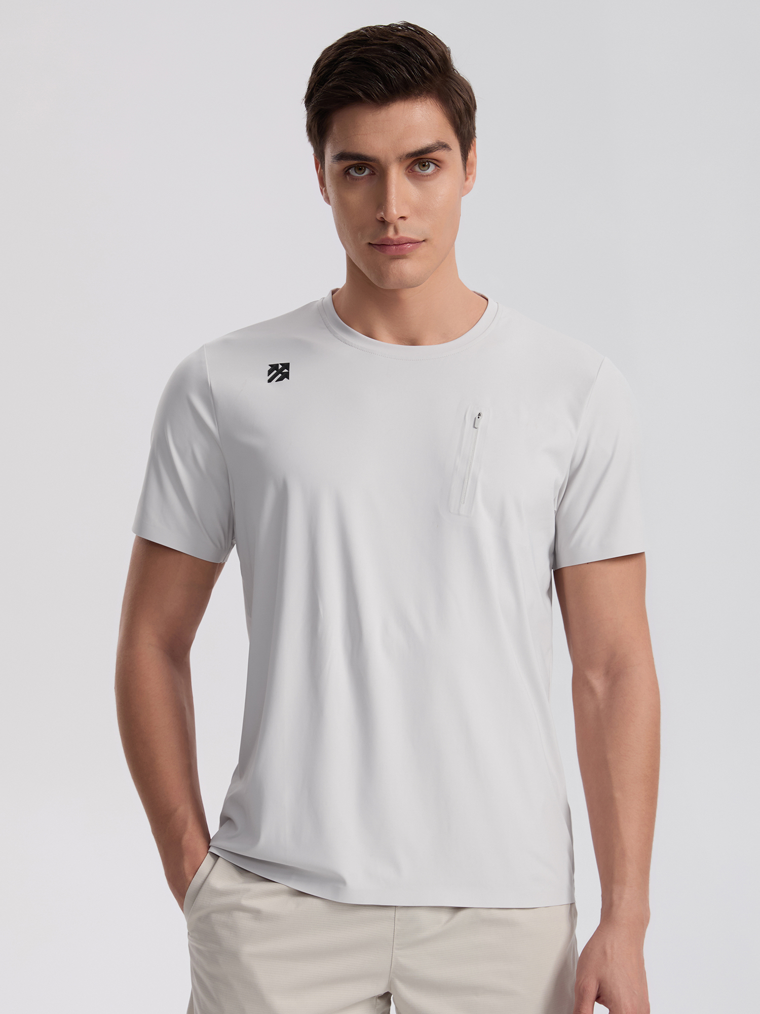 Senbwl Men's Ice Silk Seamless Padel T-Shirt