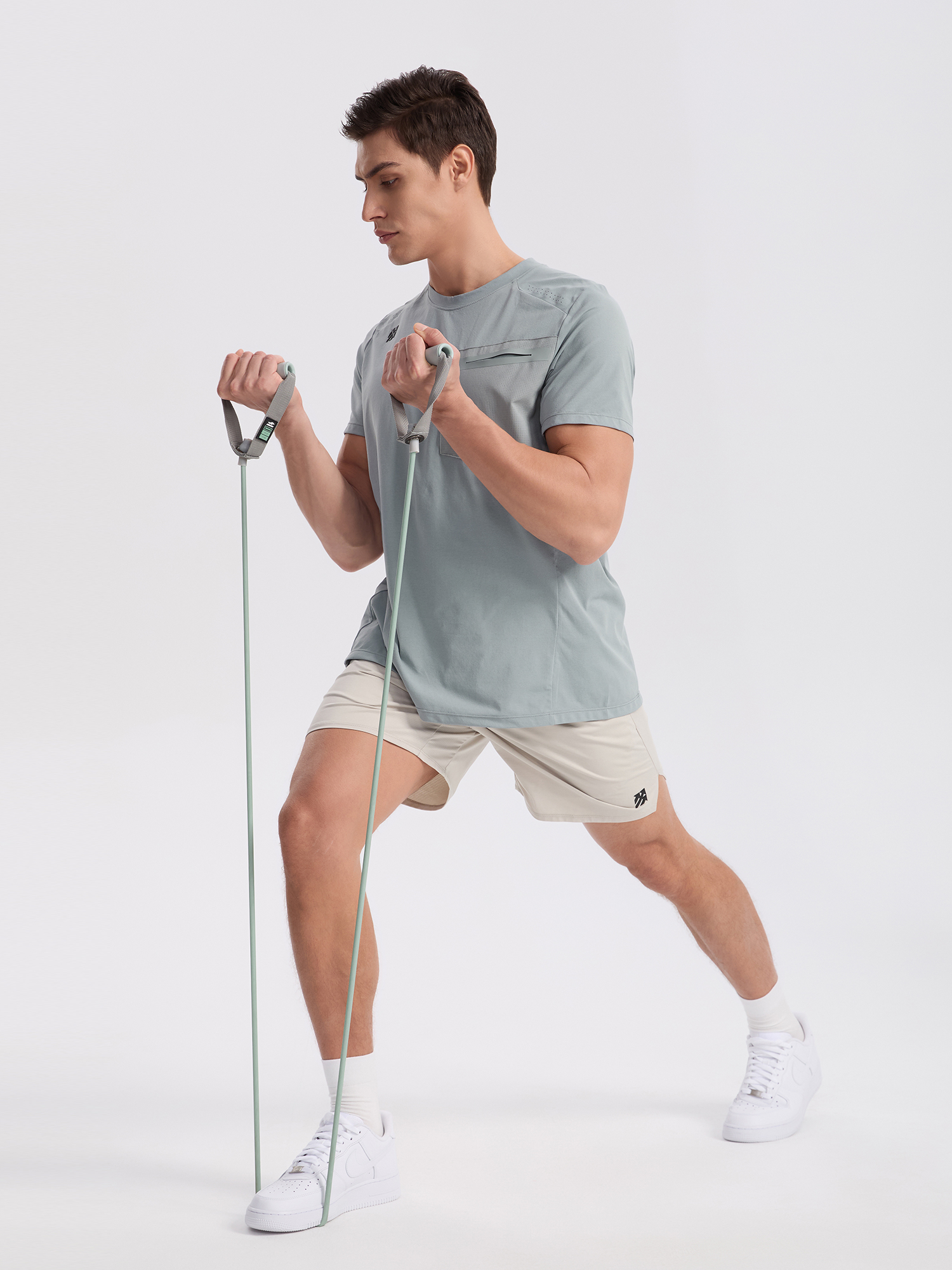 Senbwl Men's Cotton-Feel Padel T-Shirt Moisture-Wicking