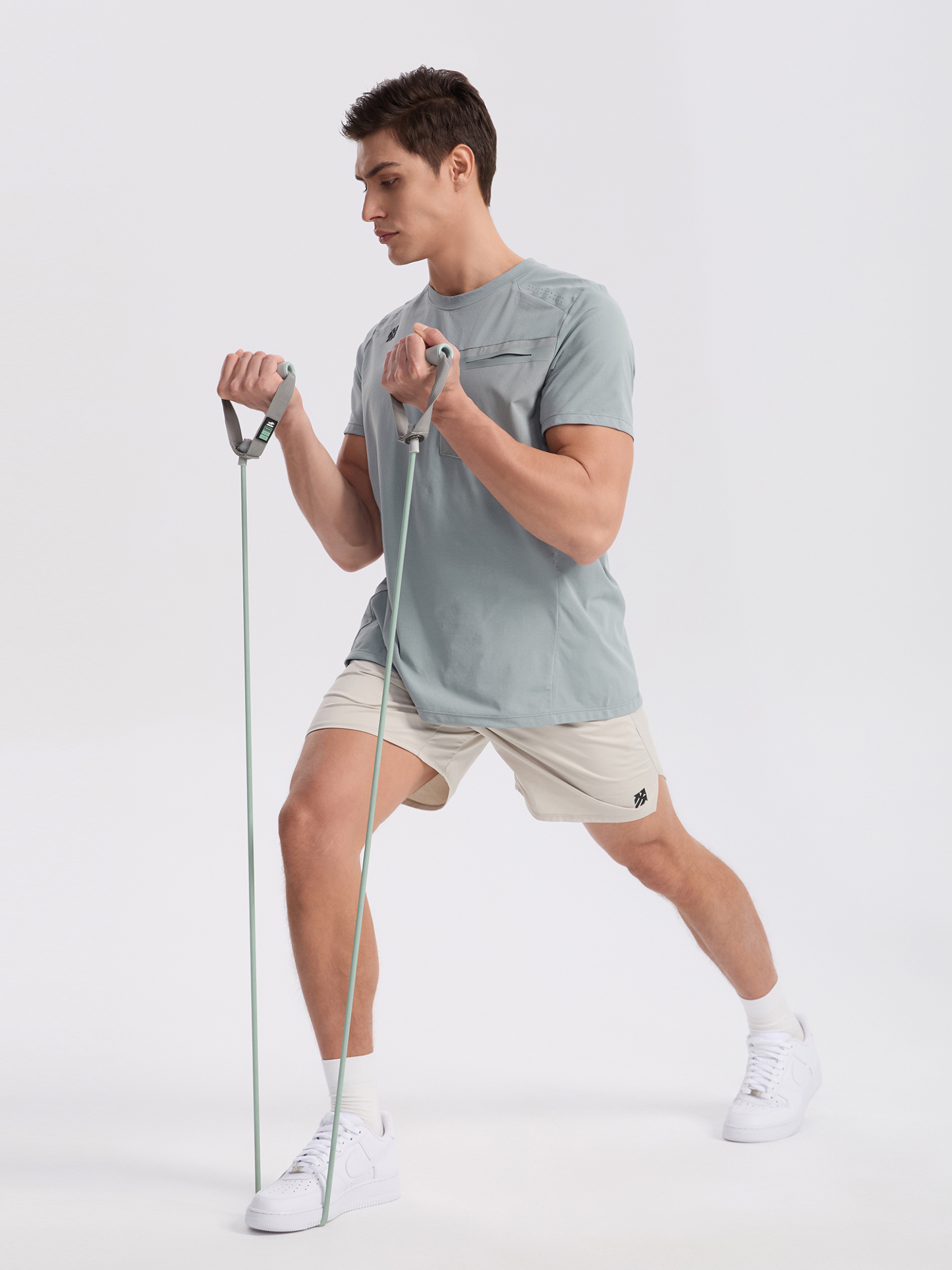 Senbwl Men's Cotton-Feel Padel T-Shirt Moisture-Wicking