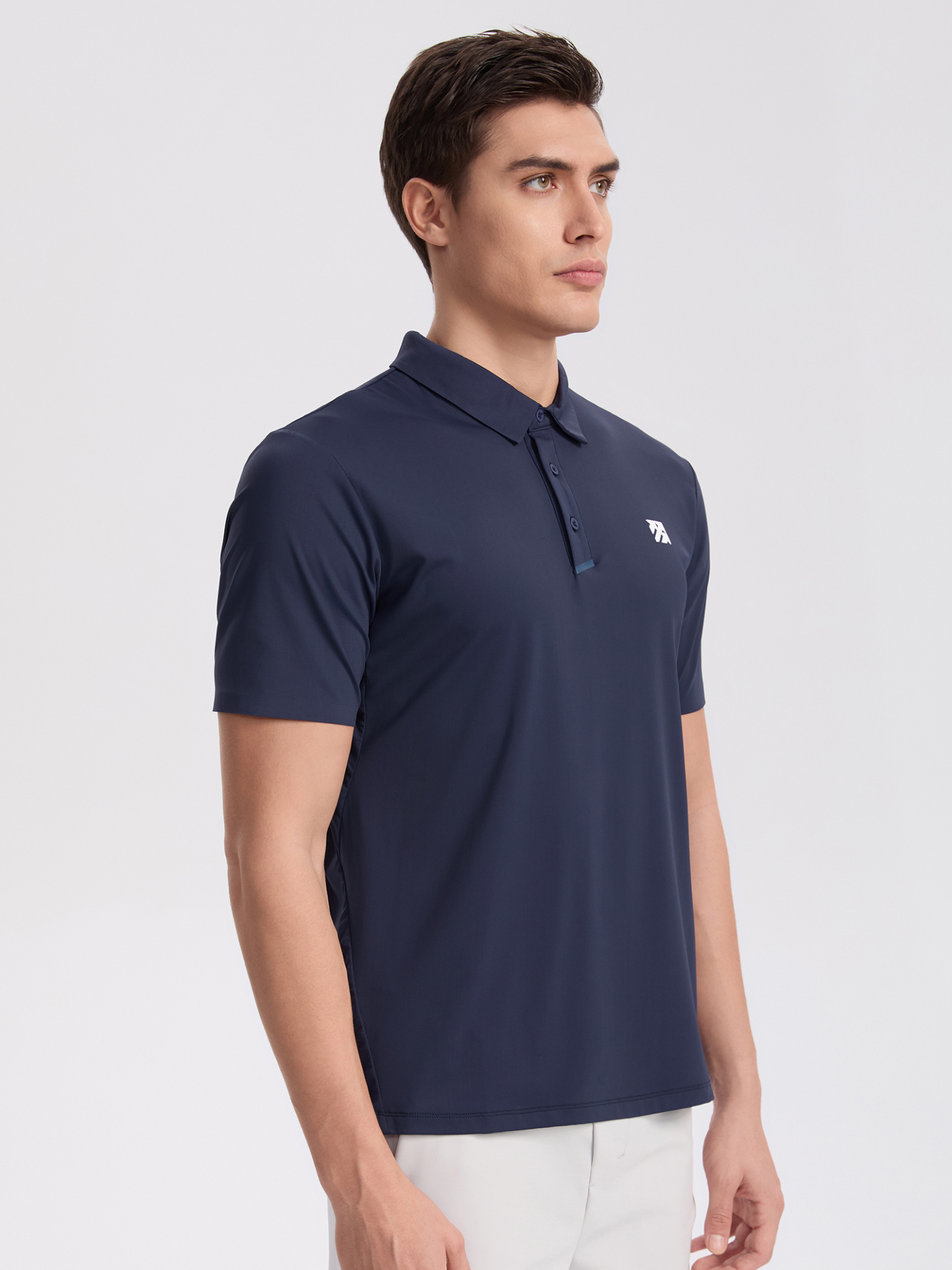 Senbwl Men's Ice Silk Golf Polo Shirts Moisture-Wicking