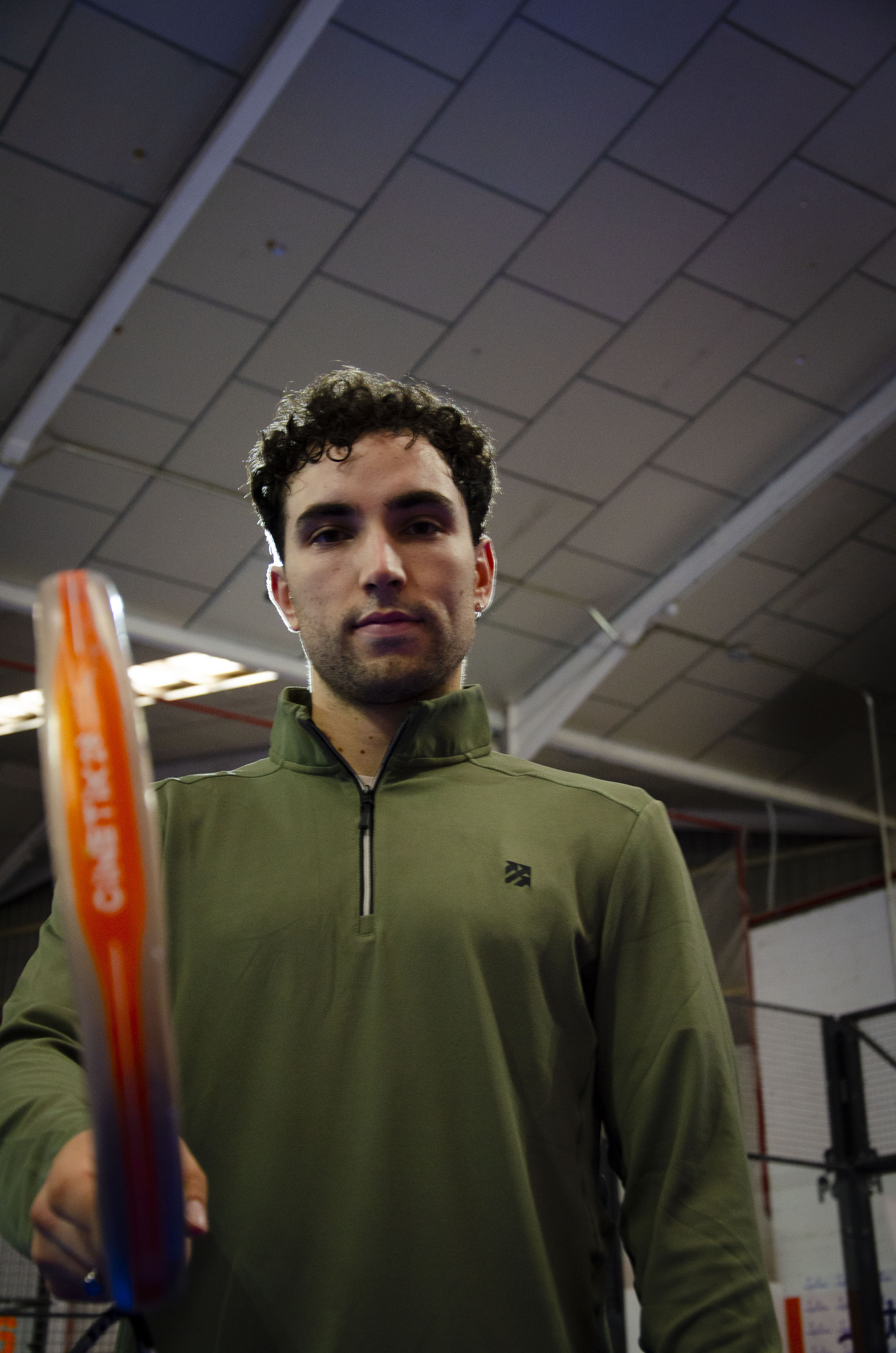 Senbwl Men's Quarter Zip Neck Pullover High Stretch