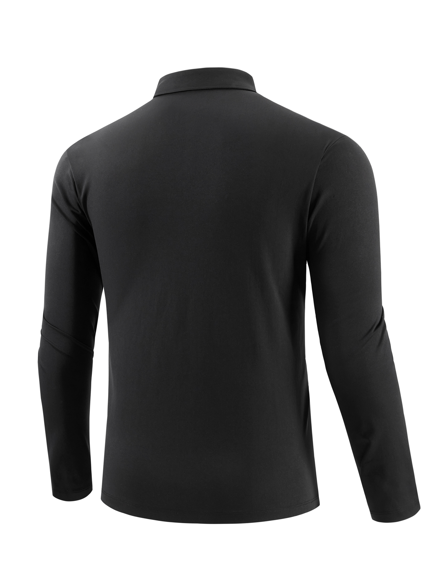 Senbwl Men's Long Sleeve Golf Polo Shirt