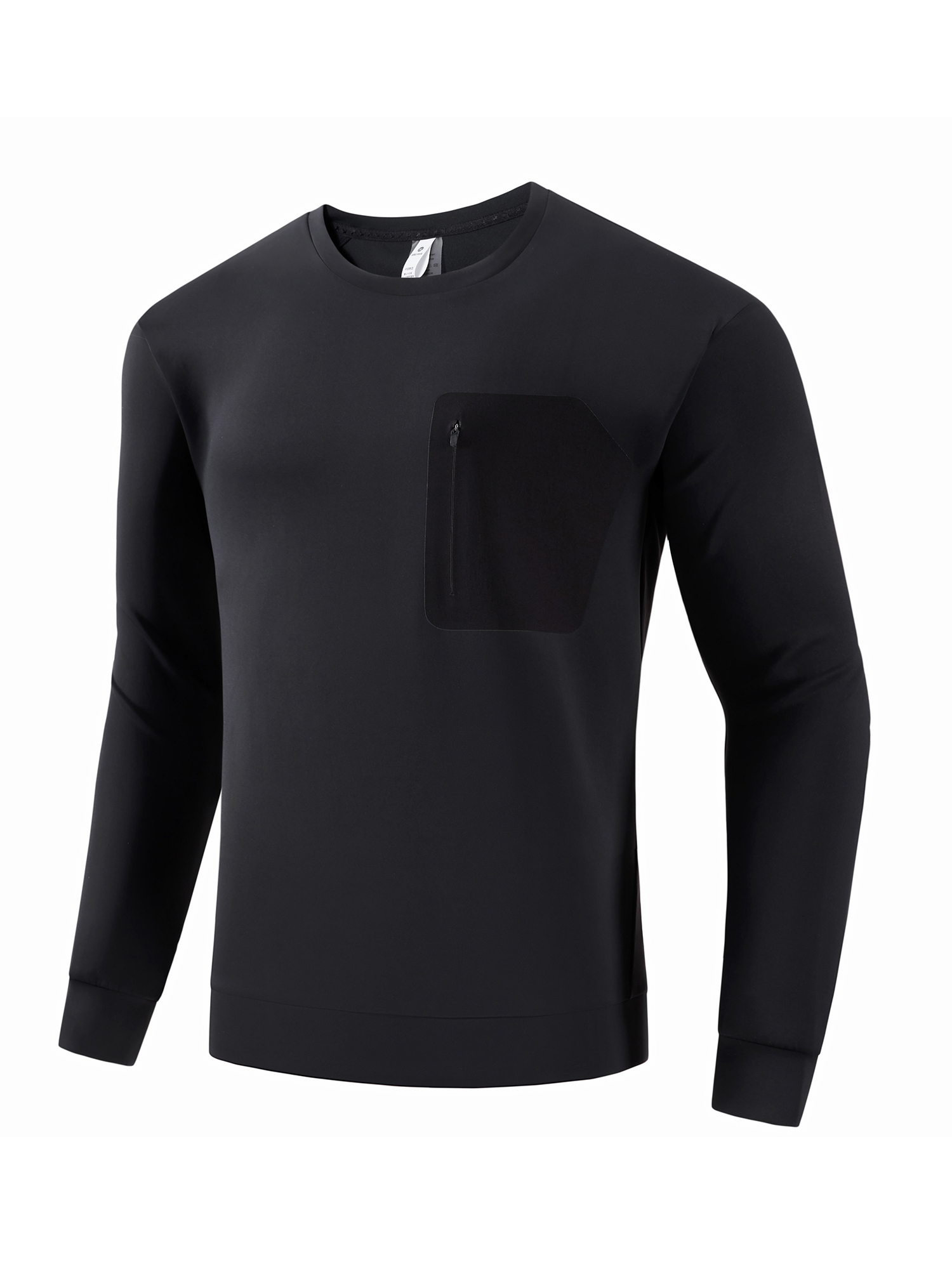 Senbwl Men's Moisture-Wicking Crewneck Sweatshirt