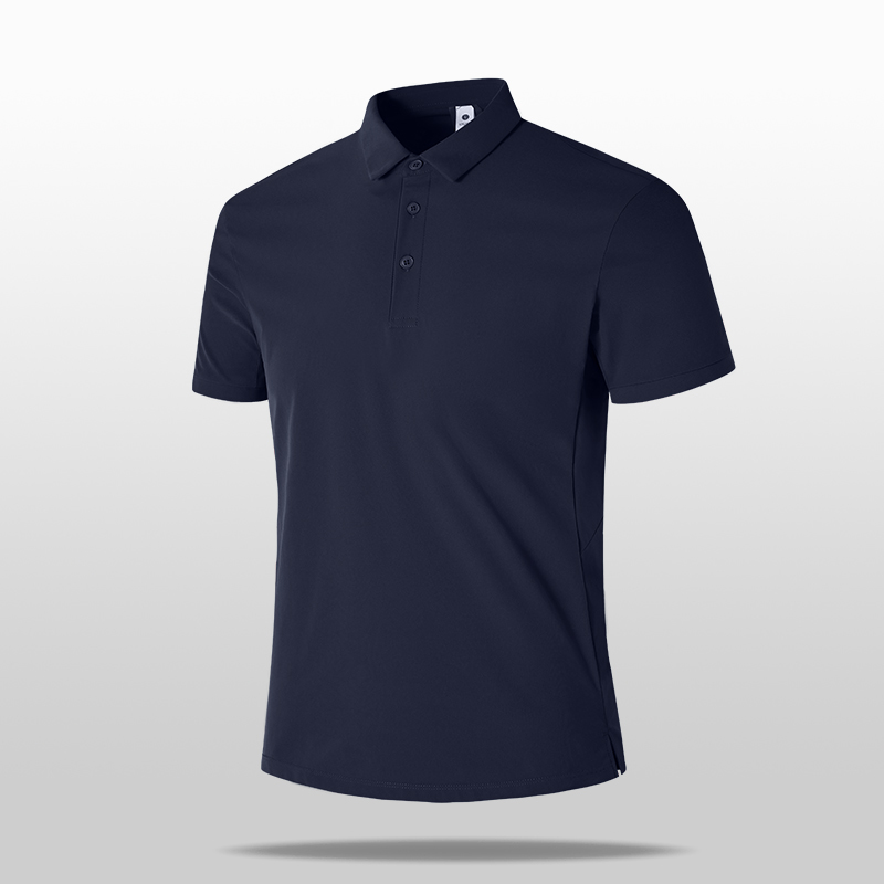 8383 Men's High Stretch Fabric Performance Seamless Polo Shirts