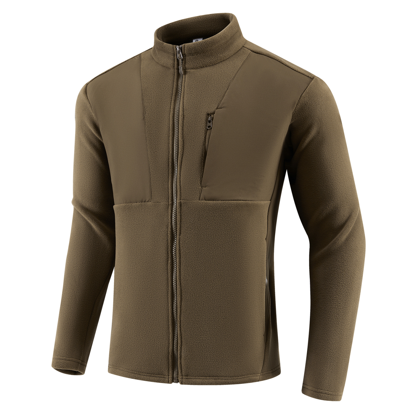 Senbwl Men's Premium Fleece Full-Zip Jacket