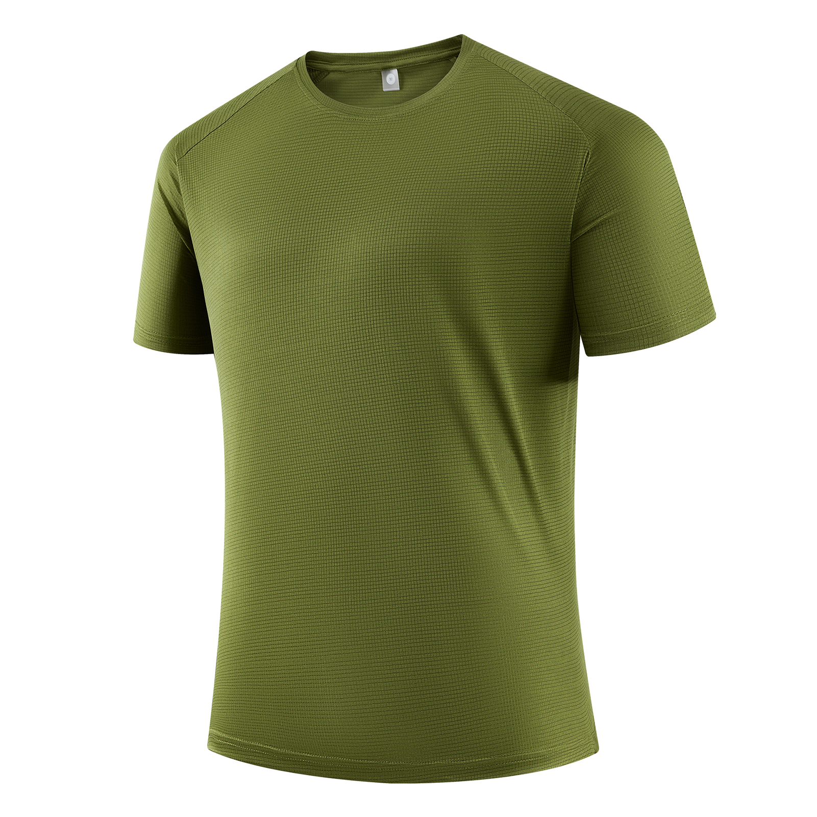 Senbwl Men's Cooling Grid Texture Performance T-Shirt