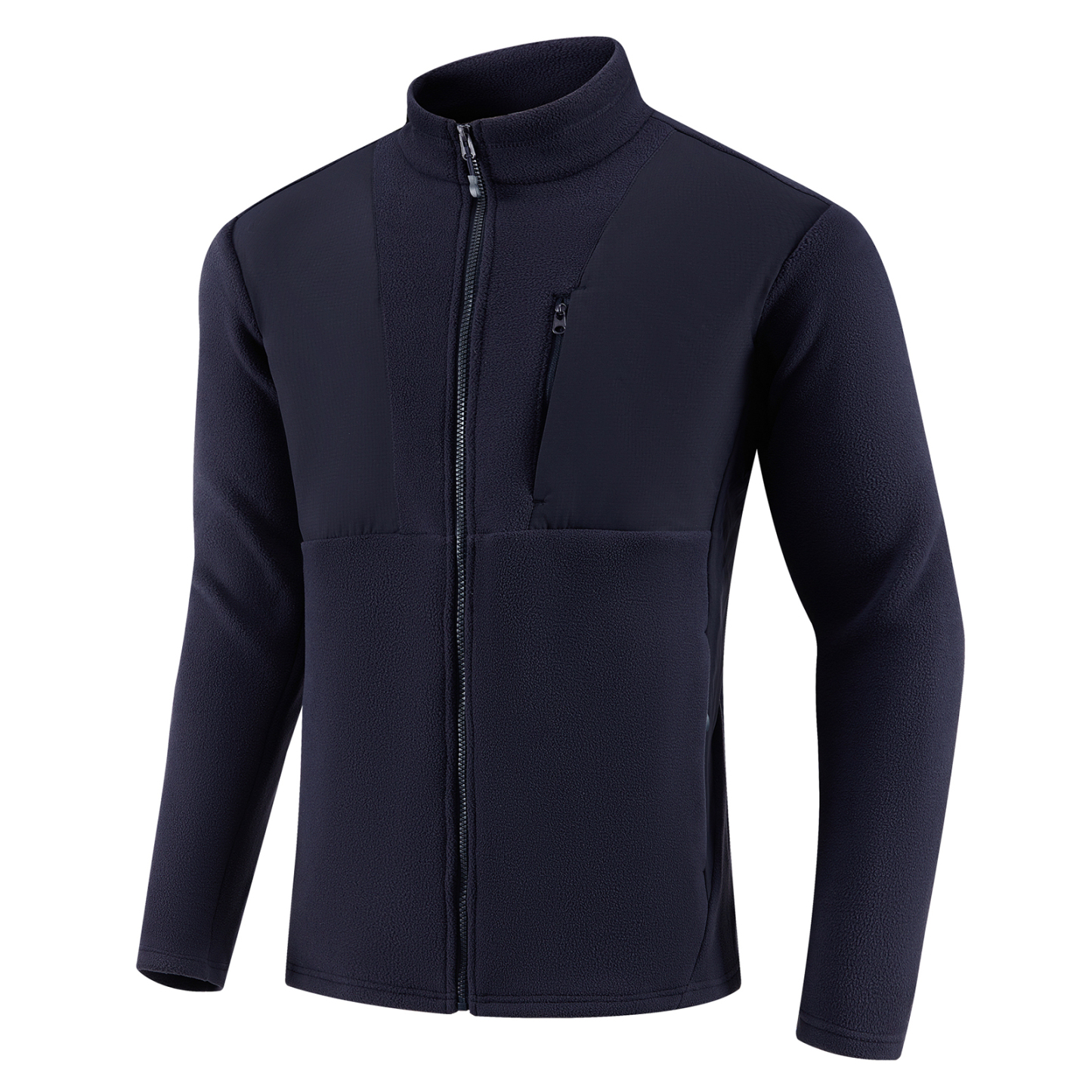 Senbwl Men's Premium Fleece Full-Zip Jacket