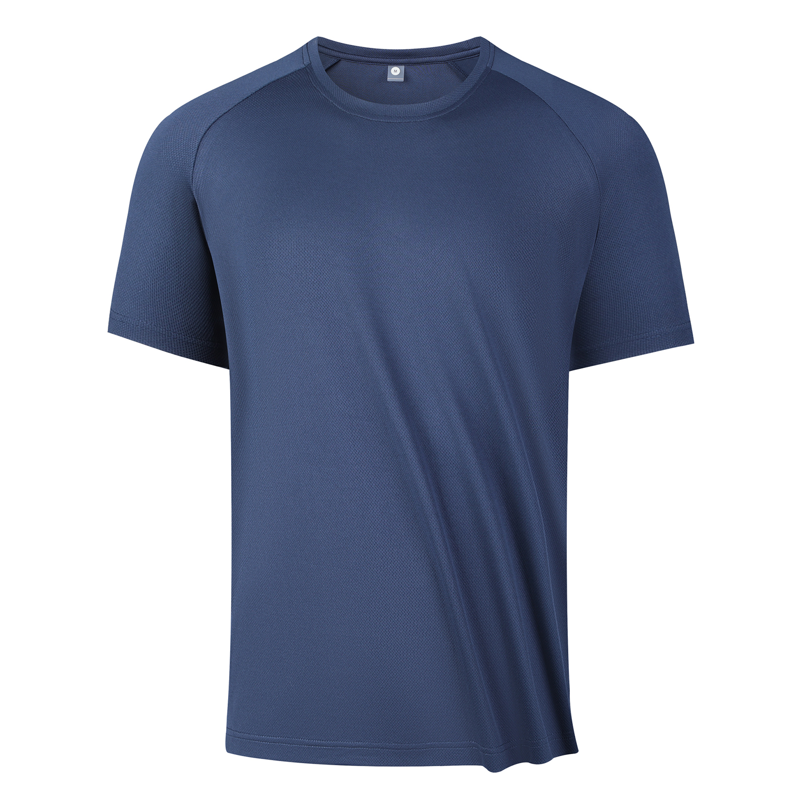 Senbwl Men's Pinhole Mesh T-Shirt Moisture-Wicking