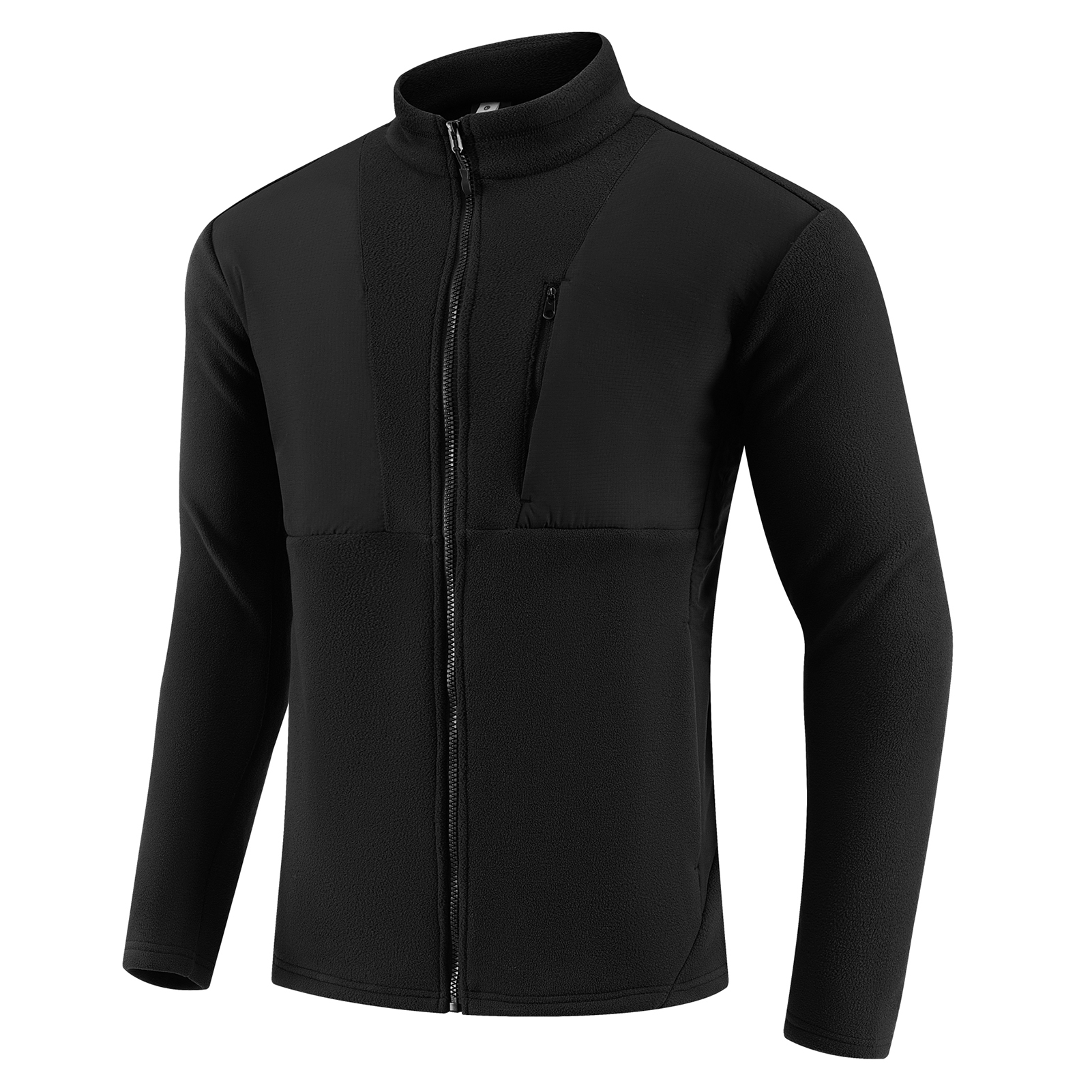 Senbwl Men's Premium Fleece Full-Zip Jacket