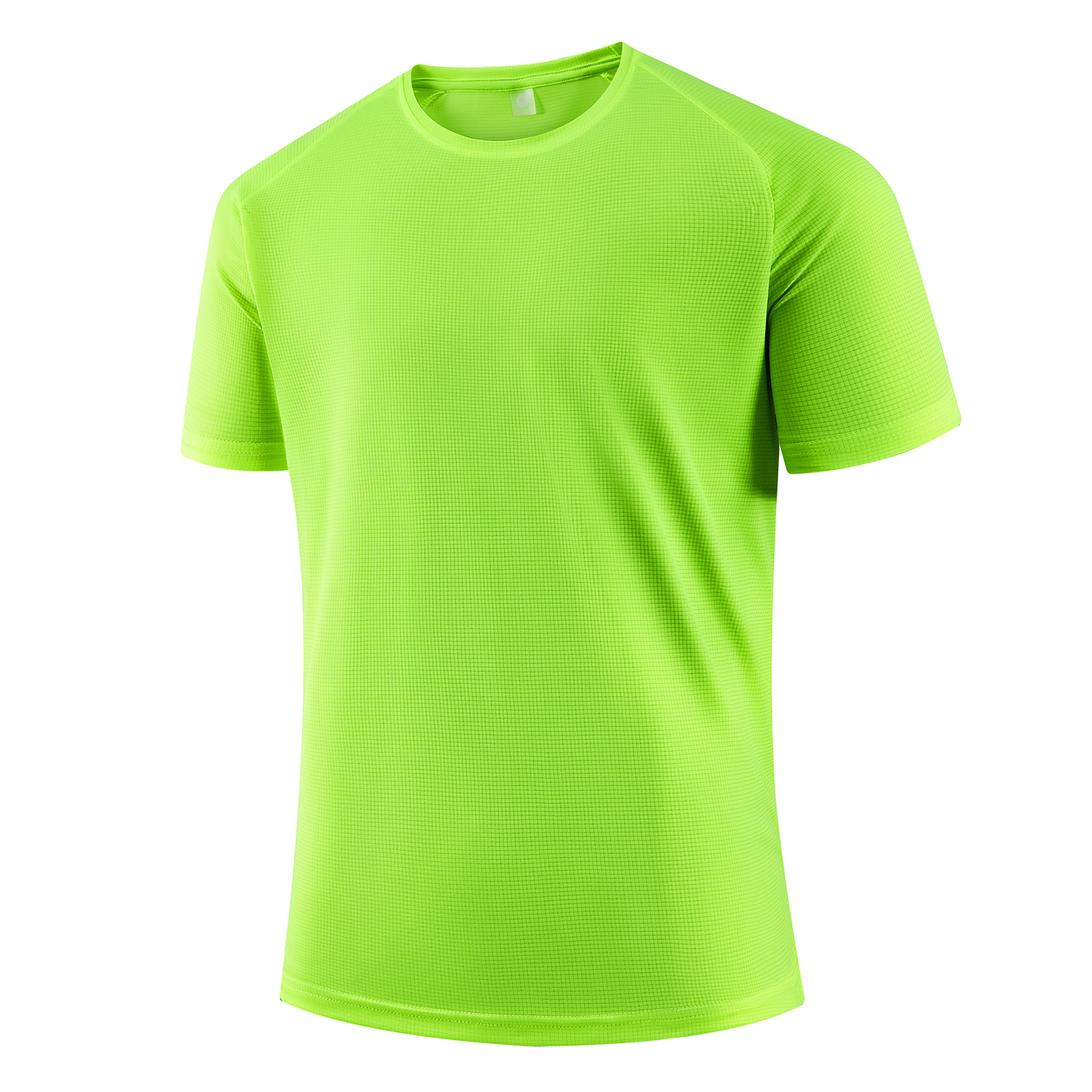 Senbwl Men's Cooling Grid Texture Performance T-Shirt