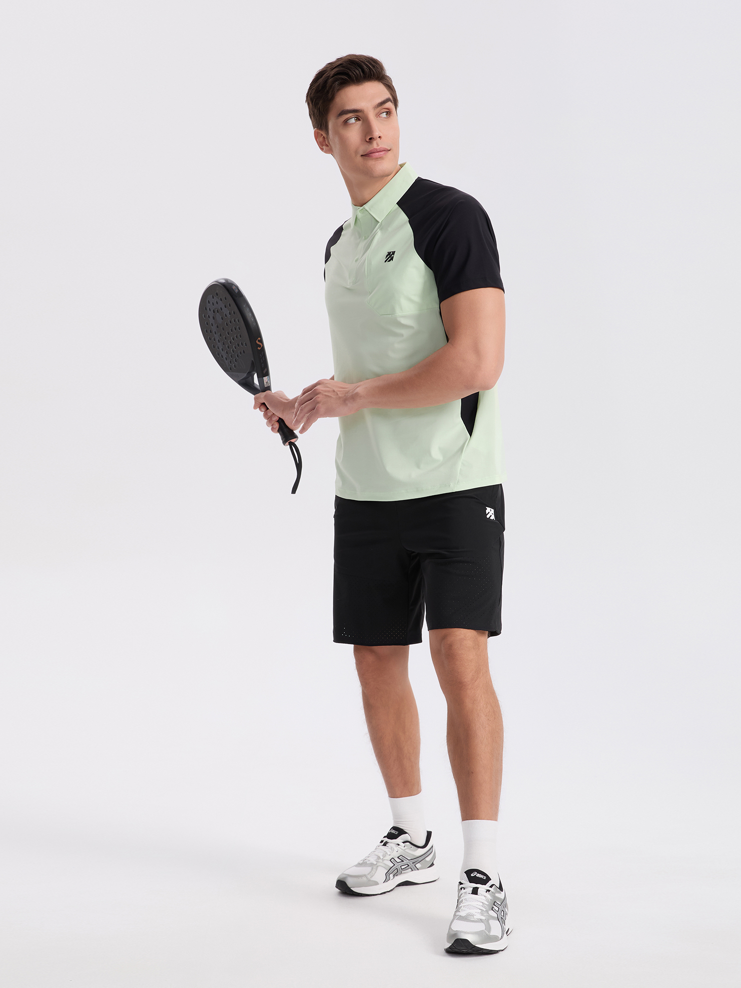 Senbwl Men's Ice Silk Performance Polo Shirts Moisture-Wicking