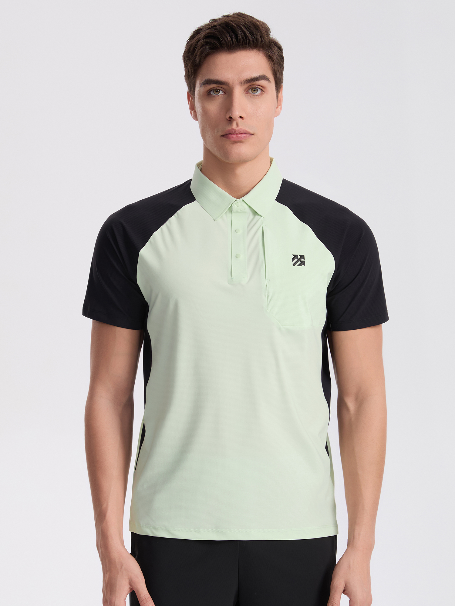 Senbwl Men's Ice Silk Performance Polo Shirts Moisture-Wicking