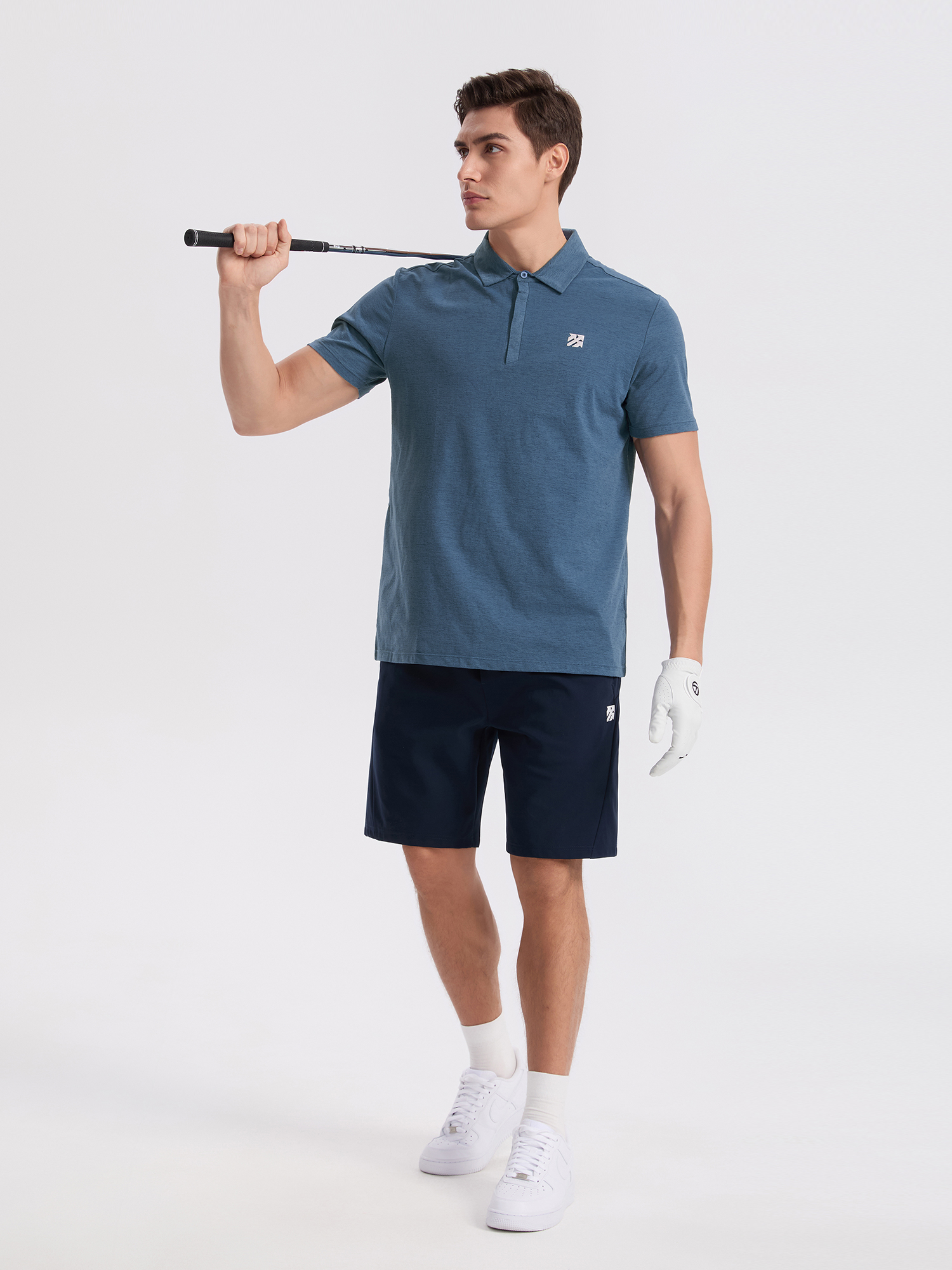 Senbwl Men's 5A Antibacterial Polo Shirts 