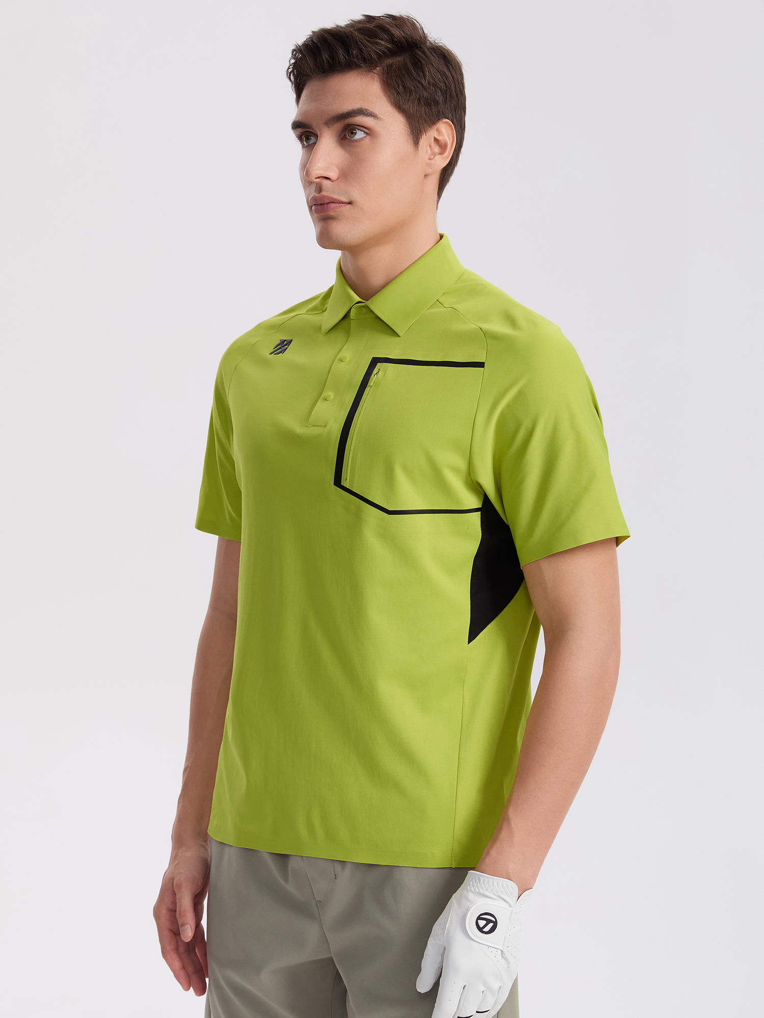 Senbwl Men's Seamless Polo Shirts Moisture-Wicking