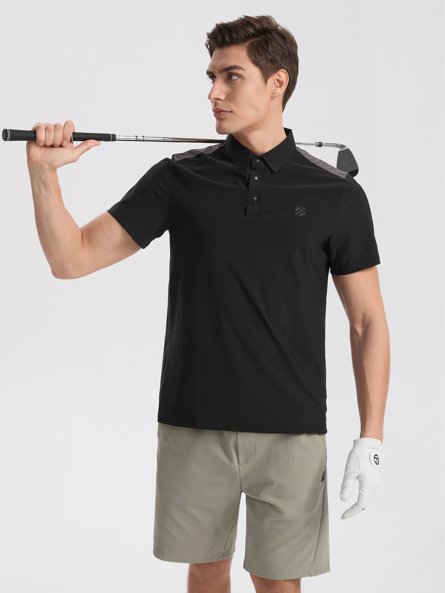 Senbwl Men's Ice Silk Golf Polo Shirts Moisture-Wicking