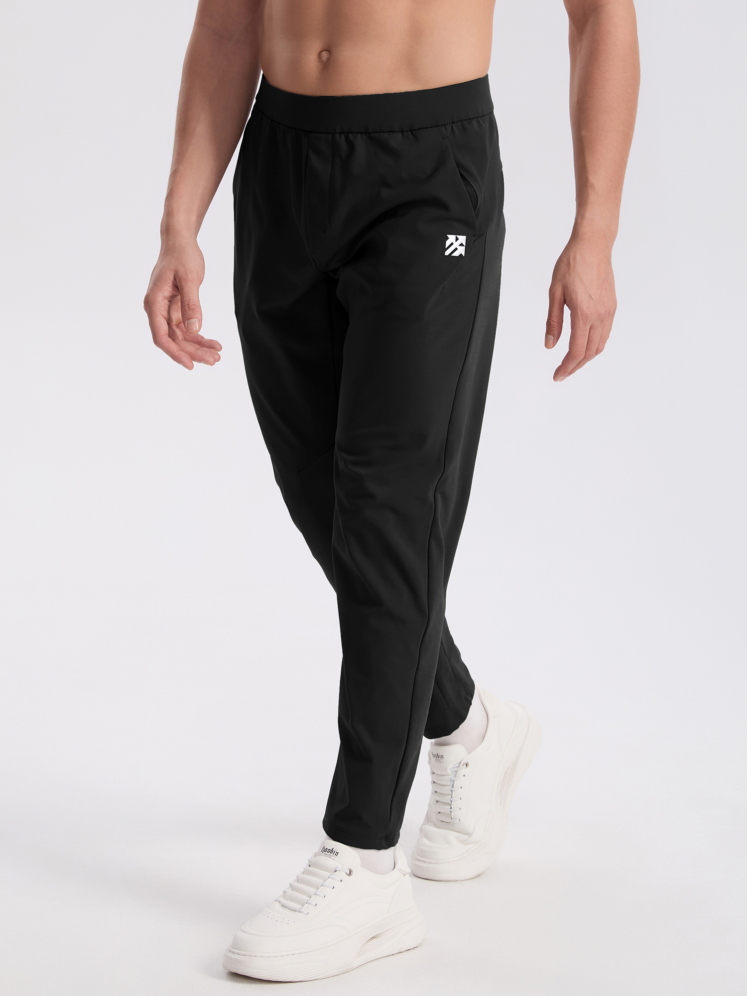 Senbwl Men's Brushed Jogger Sweatpants High Stretch