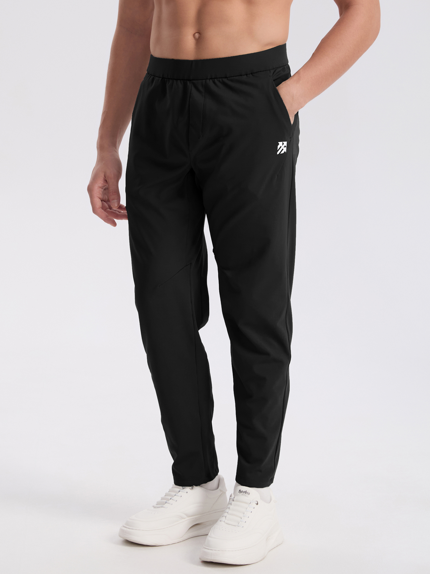 Senbwl Men's Brushed Jogger Sweatpants High Stretch
