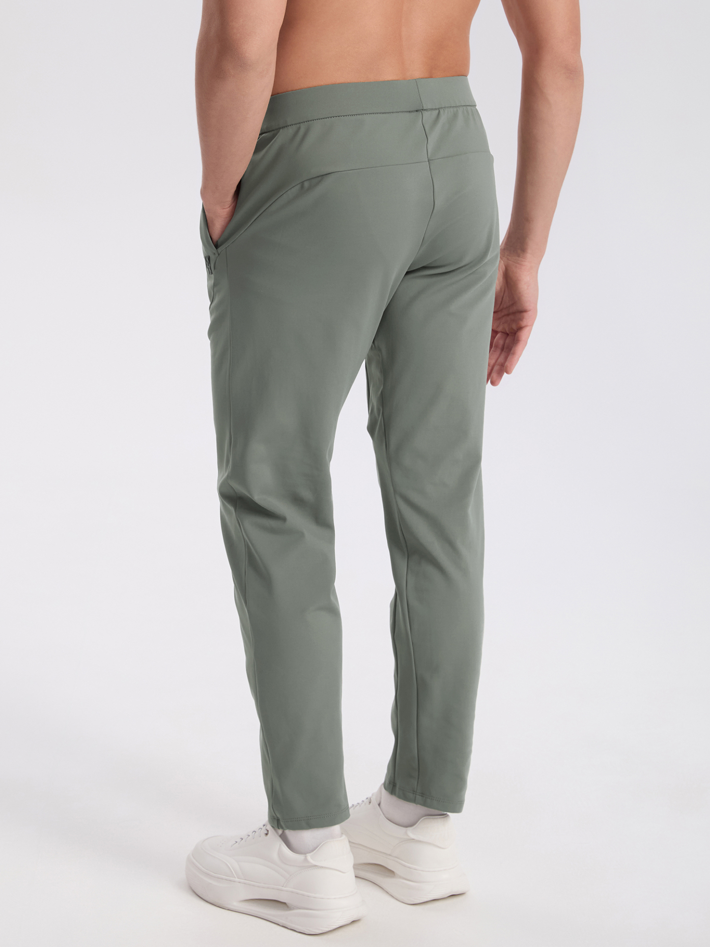 Senbwl Men's Brushed Jogger Sweatpants High Stretch