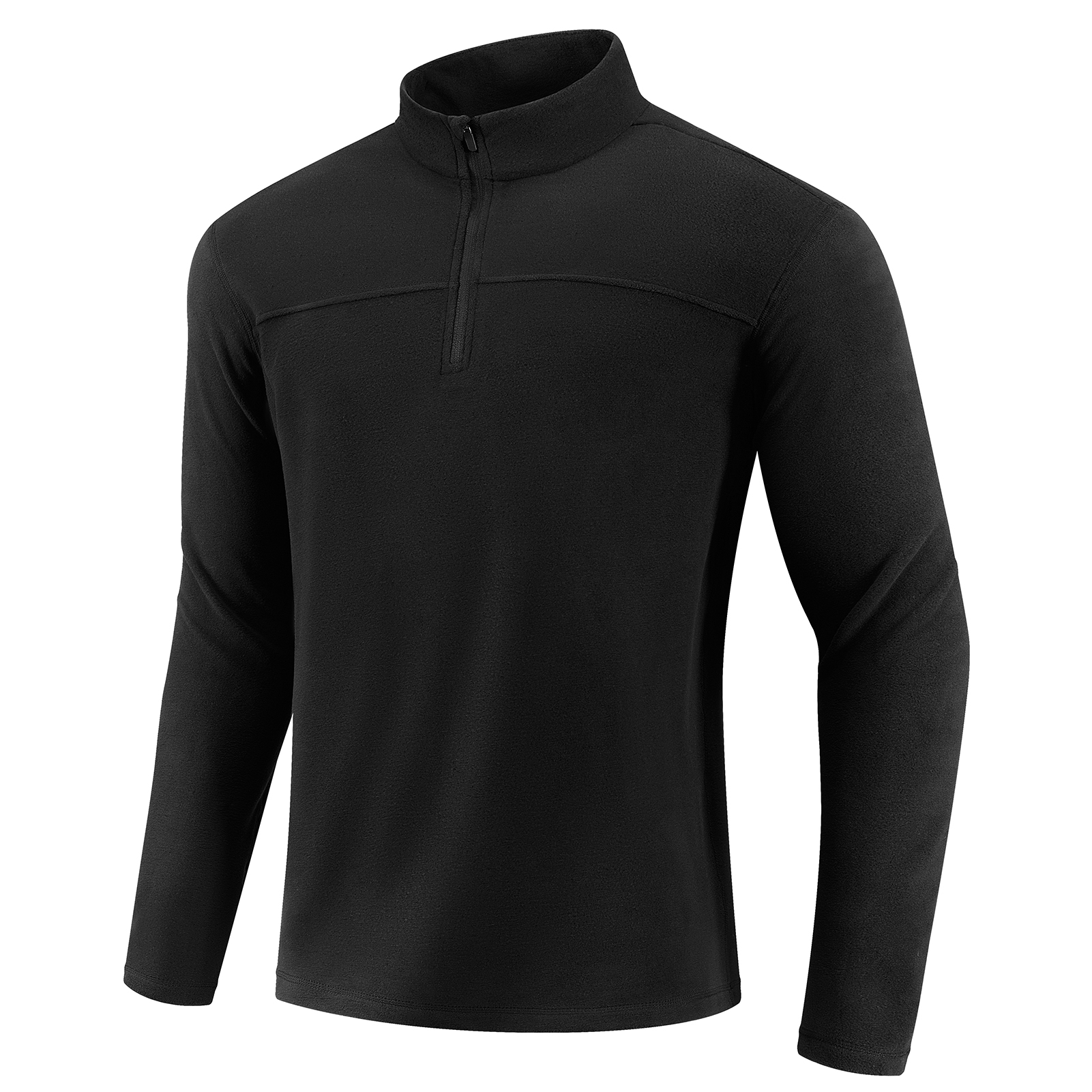 [Copy]Senbwl Winter Men's Quarter Zip Premium Fleece Sweatshirt Mid-layer