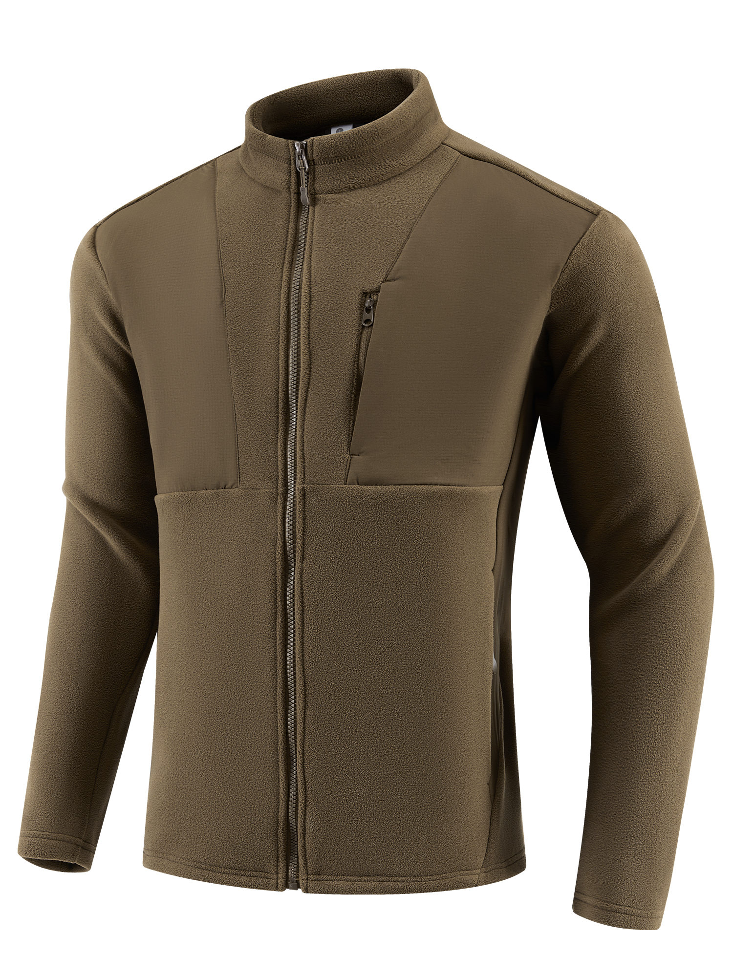 Senbwl Men's Premium Fleece Full-Zip Jacket