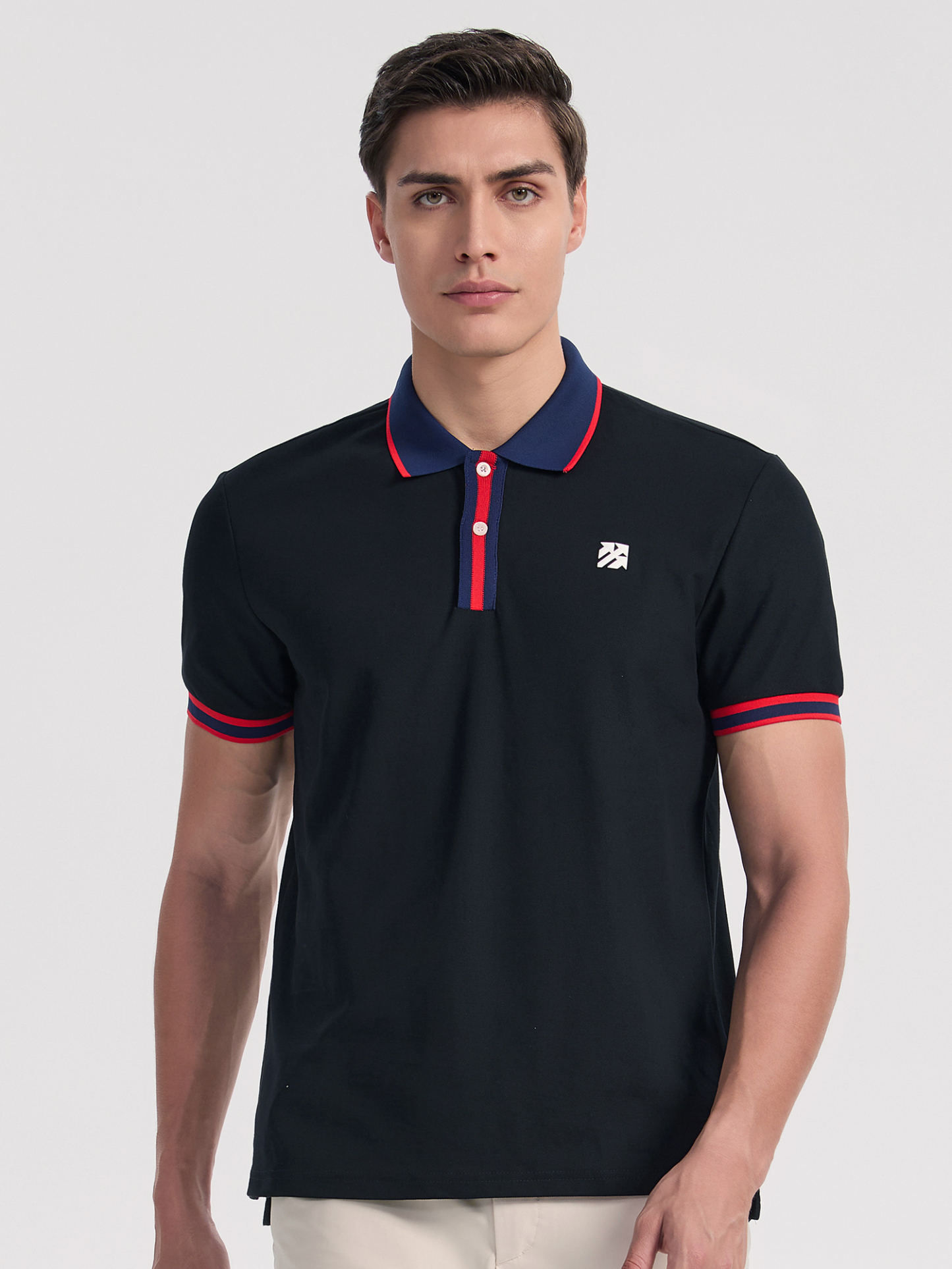 Senbwl Men's CVC Pique Cotton Golf Polo Shirts-Senbwl Sports
