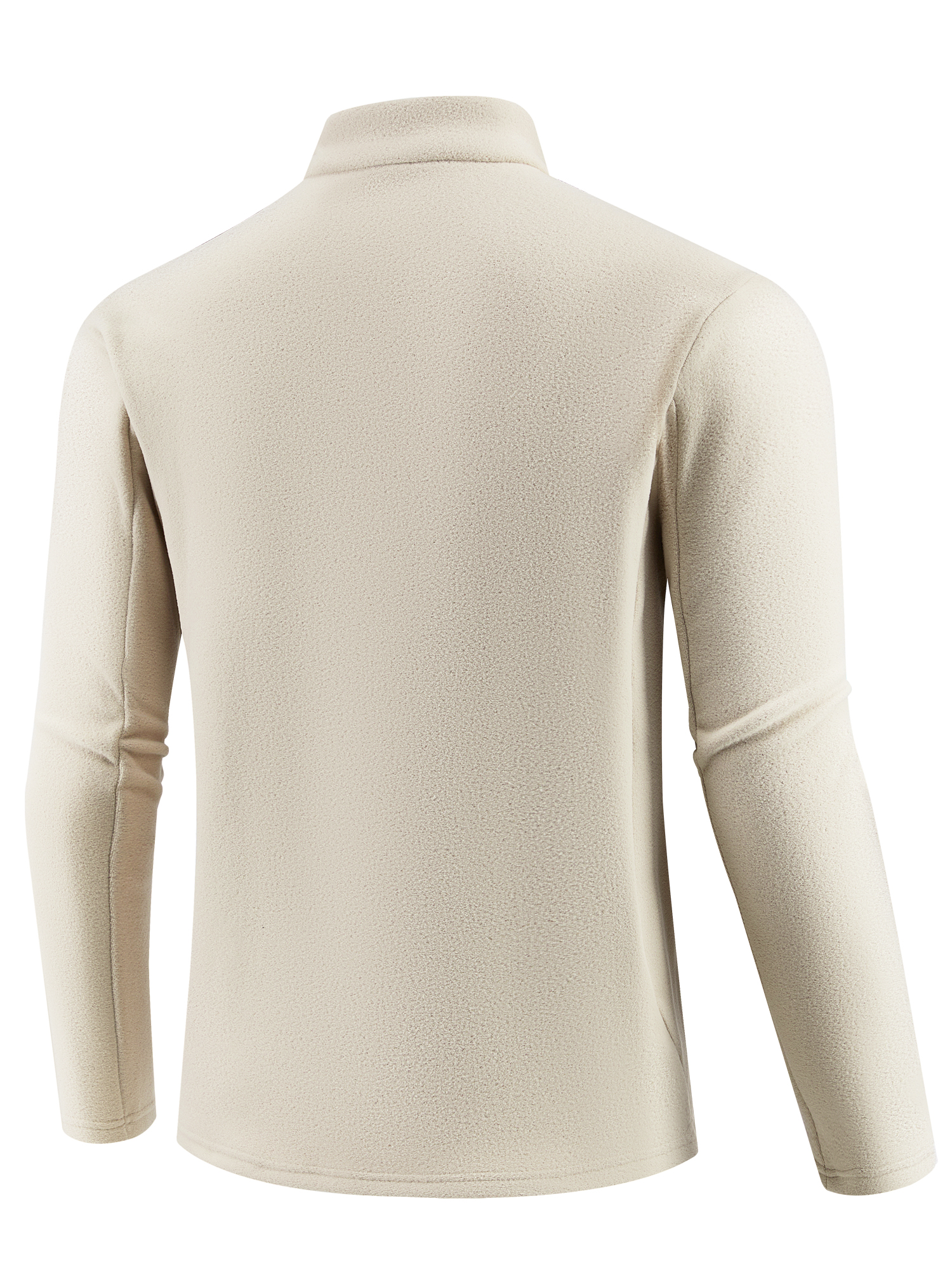 Senbwl Winter Men's Quarter Zip Premium Fleece Pullover Mid-layer