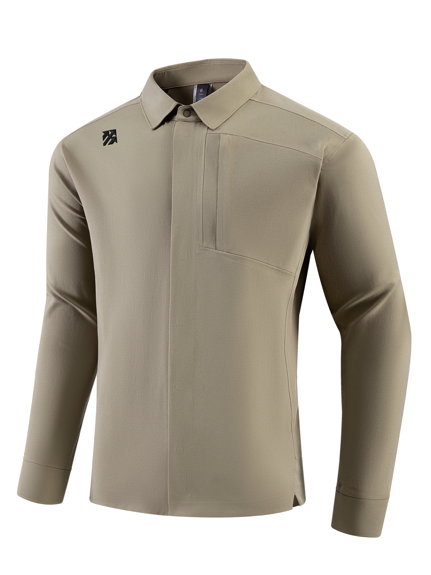 Senbwl Men’s Long Sleeve Polo Shirts Jacket 