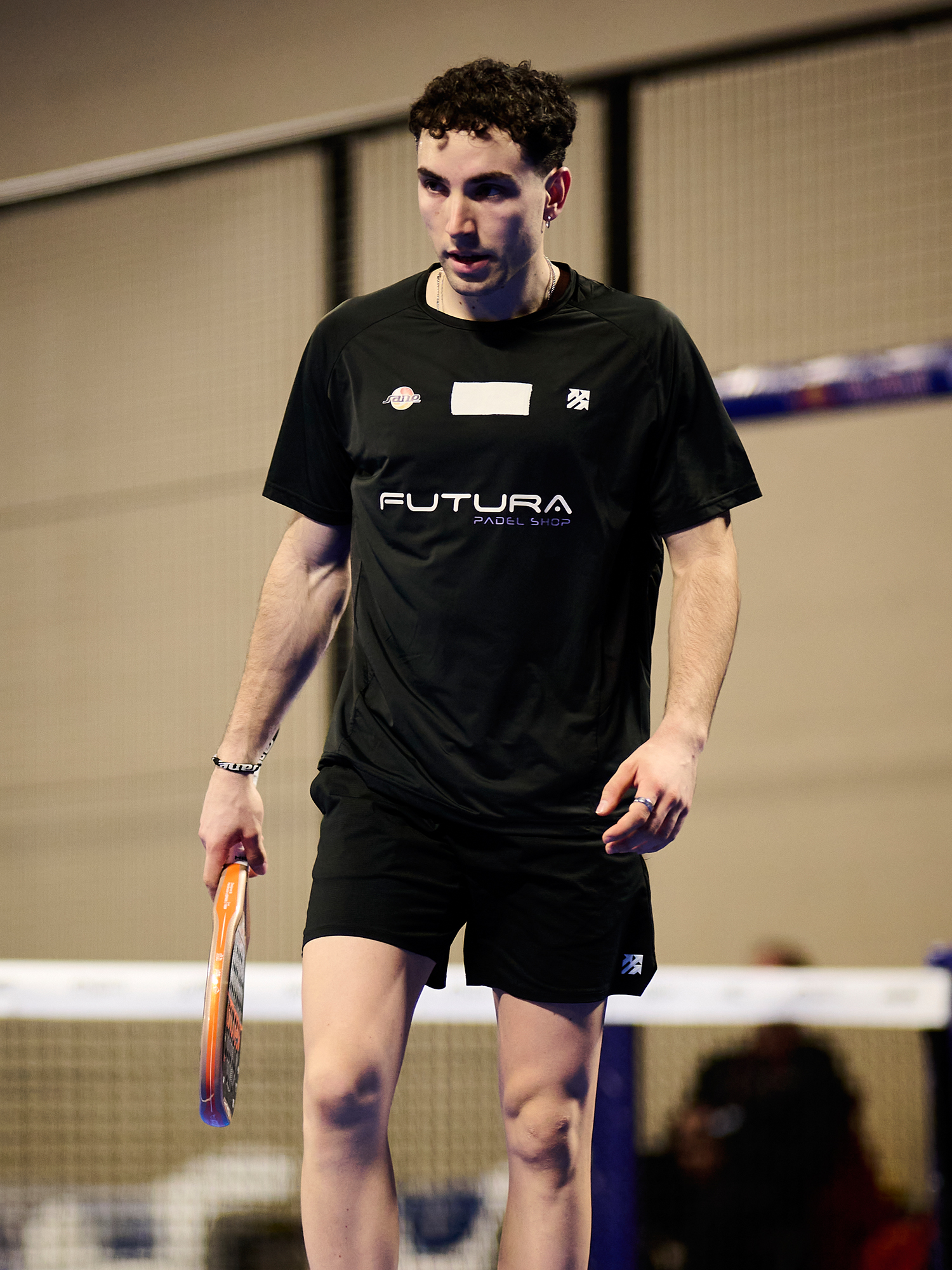 Senbwl Men's 5A Antimicrobial Padel T-Shirt Pinhole Stitching