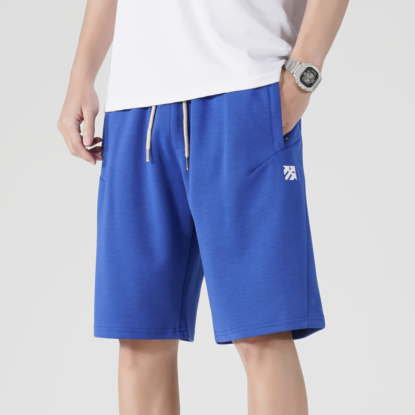 Senbwl Men's Knee Lenth Casual Shorts-Senbwl Sports