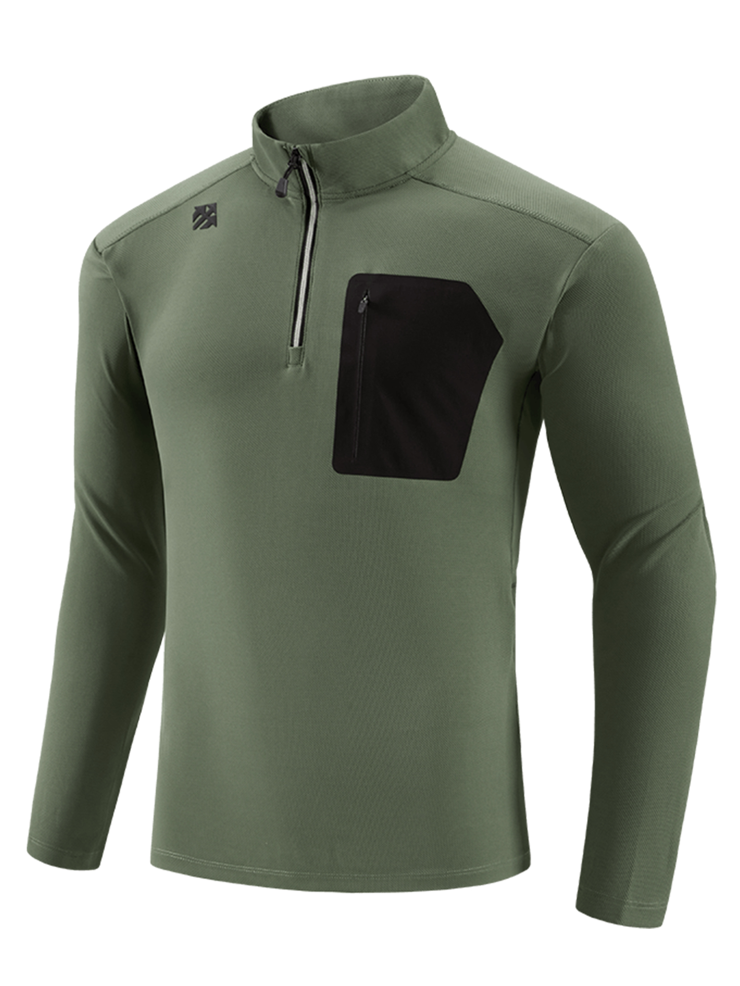 Senbwl Men‘s Moisture Wicking Quarter Zip Pullover 