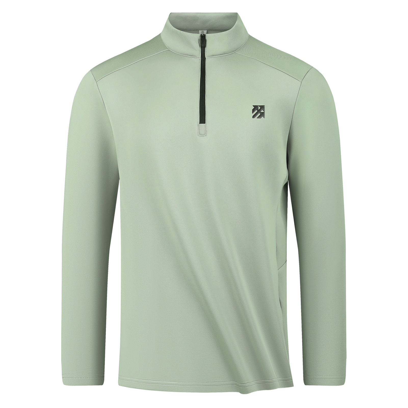 Senbwl Men's Brushed Quarter Zip Shirts-Senbwl Sports