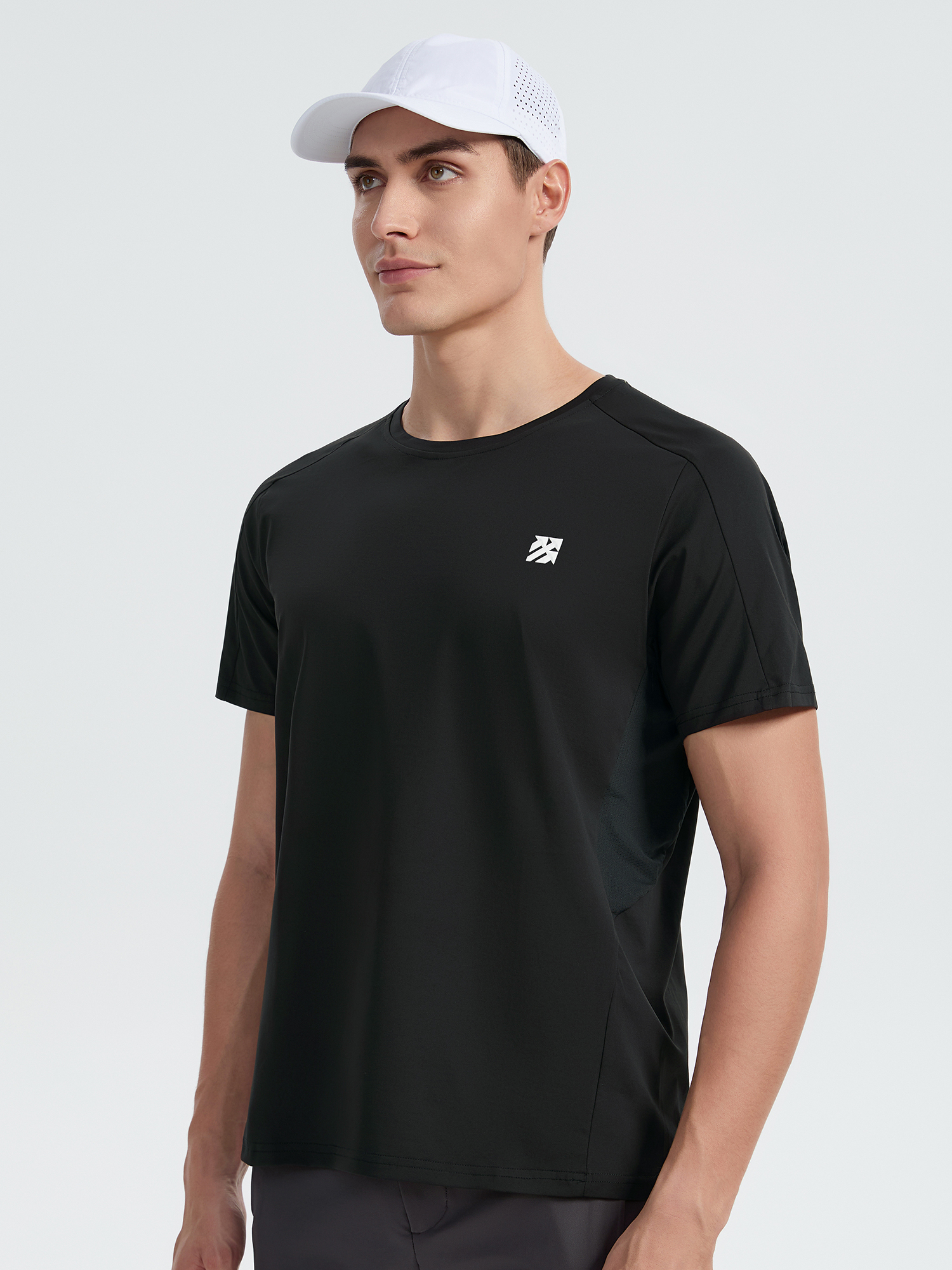  Men's Moisture Wicking Cotton-Like T-Shirt